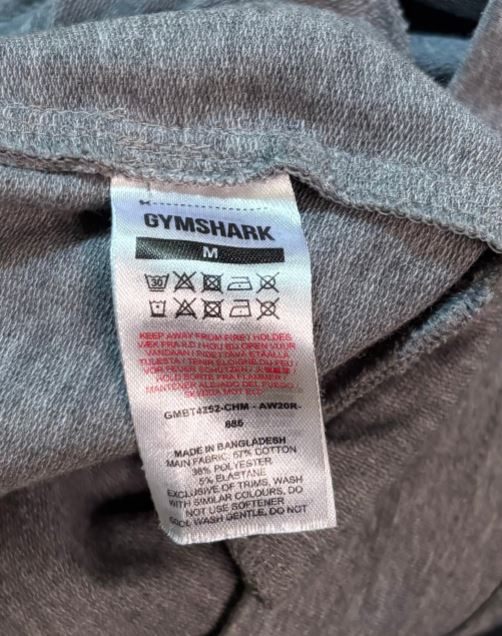 Gymshark Light Gray Joggers Adult Medium - photo 5