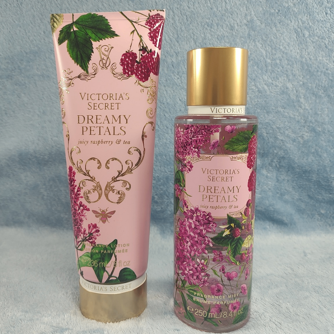 Victoria's Secret Dreamy Petals Body Lotion and Body Mist Set. - photo 2