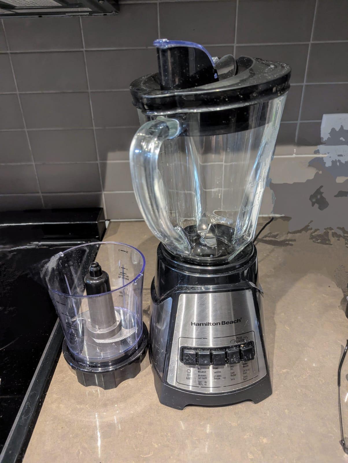 Hamilton Beach Blender – With Food Processor Attachment