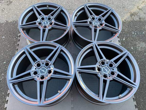 Set of 19X8.5/9.5 Genuine AC Schnitzer type AC1 F30/F31 like new - photo 2