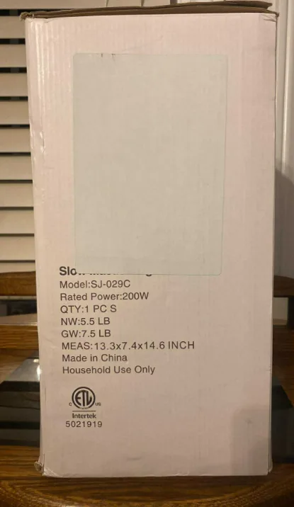 Fretta Self Feeding Slow Masticating Juicer With Large Chute image indicator(3)