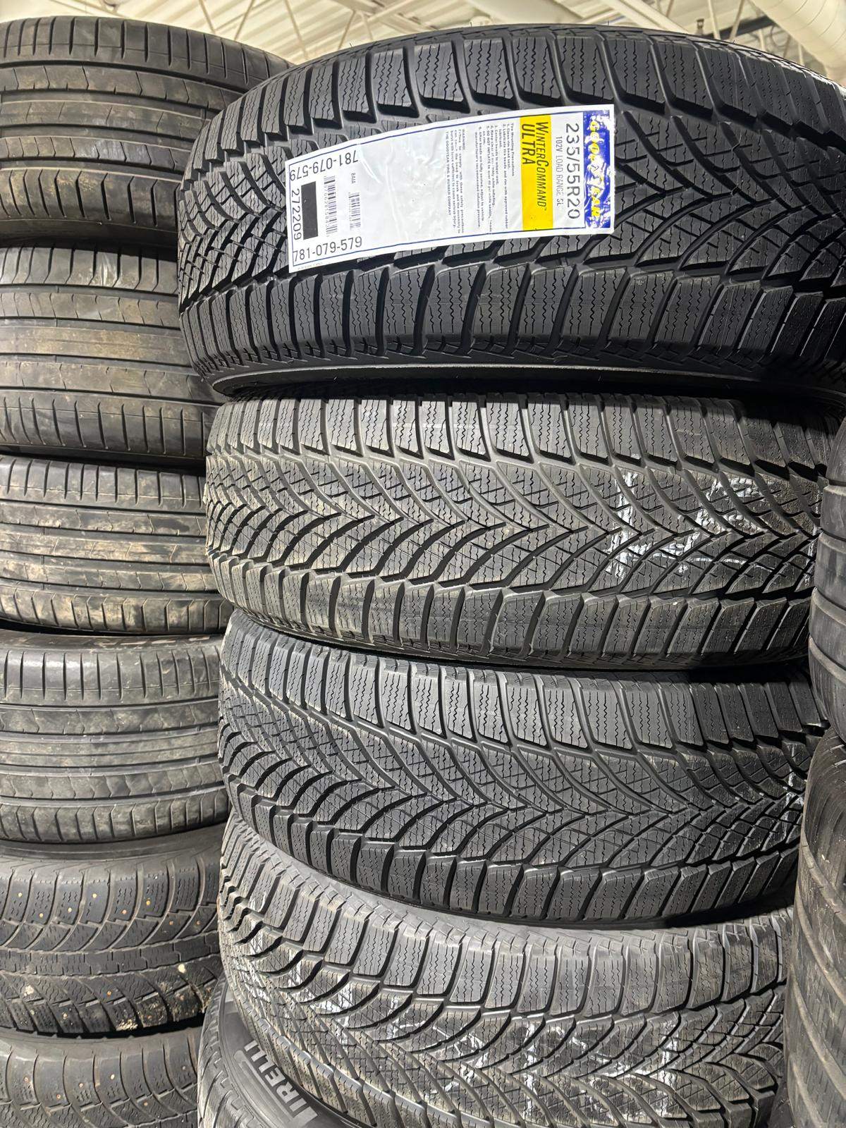 NEW 235/55/R20 Goodyear snows-Lexus RX/Highlander/Murano/QX60/SR