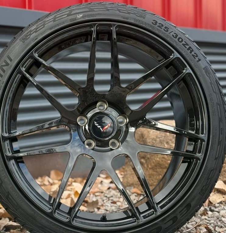 NEW 20"& 21"CORVETTE C8 Forged(5x120)+245/35/R20 & 325/30/R21 ti
