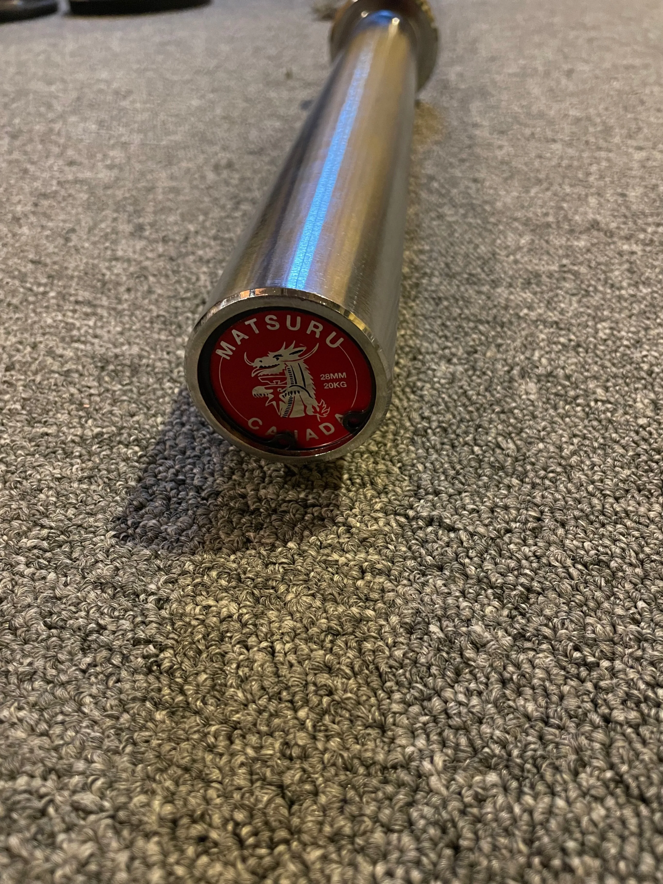 Matsuru Olympic Barbell with Plates image indicator(3)