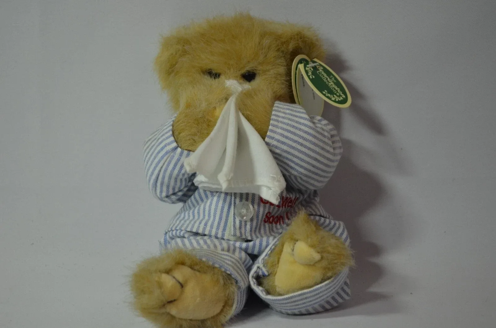 Bearington Collection ILLIE WILLIE Get Well Teddy Bear Plush 11"