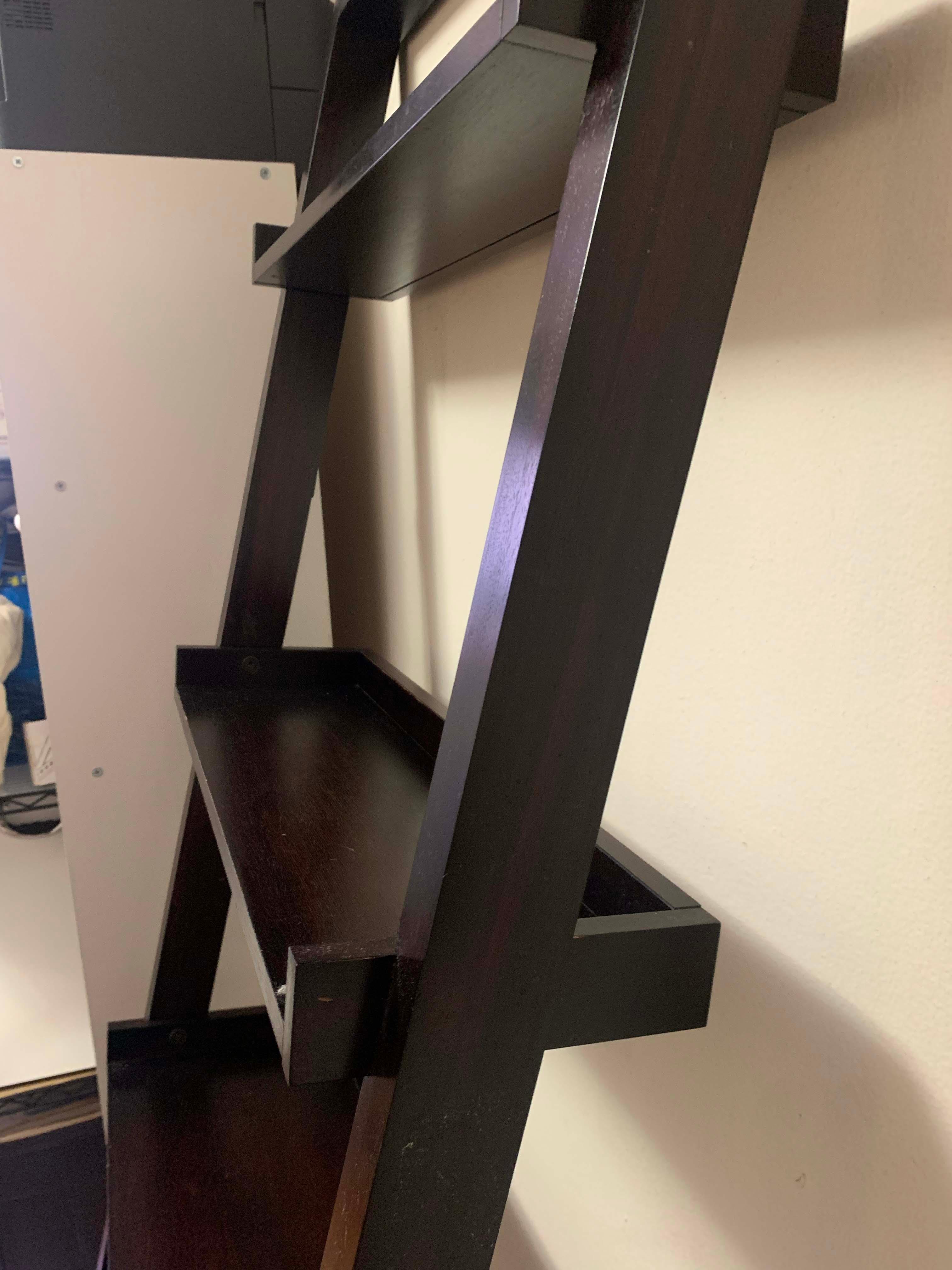 Wall Leaning 5-Tier Ladder Shelf - photo 3