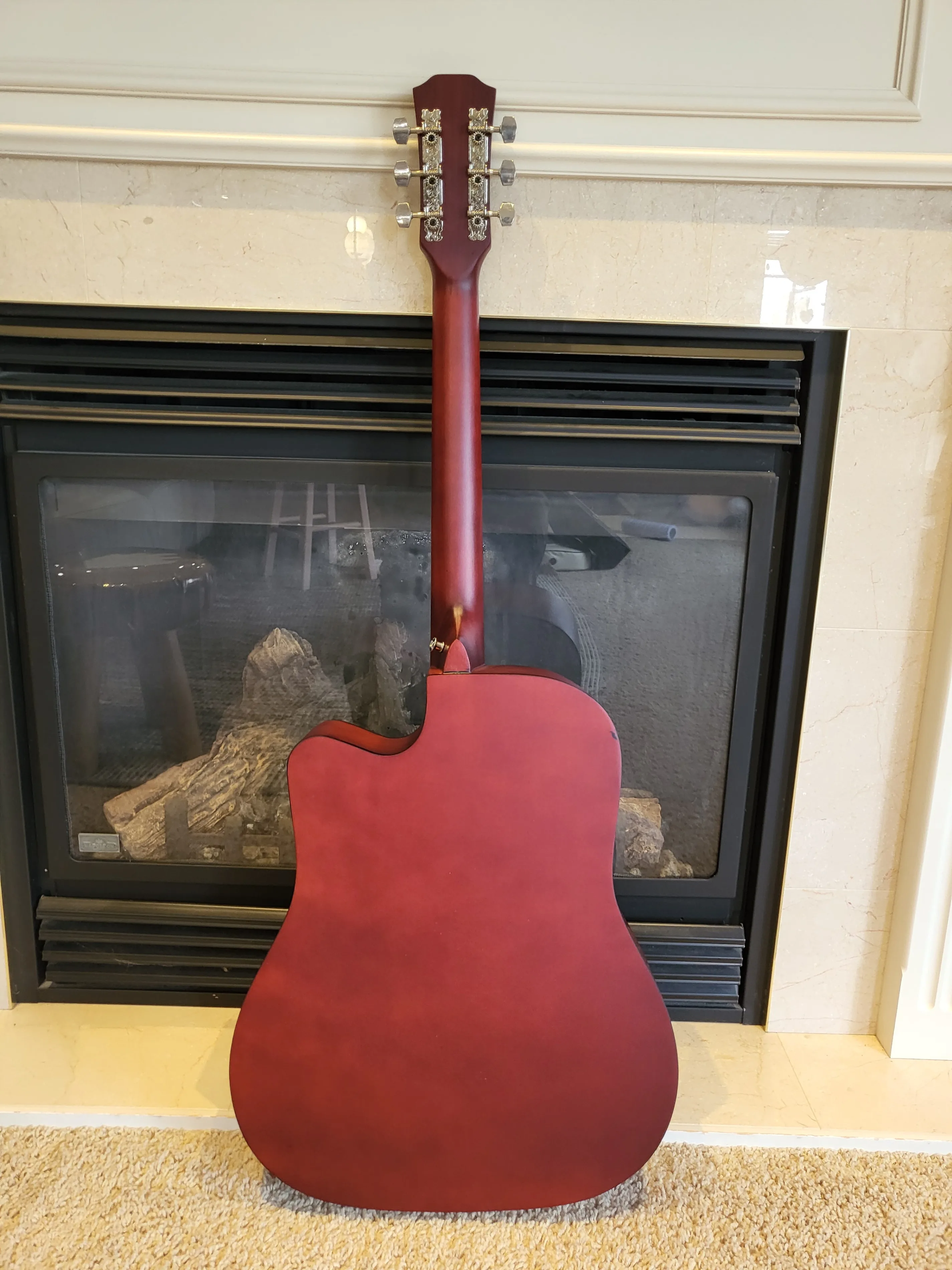 Acoustic guitar for beginners for adults, students Natural image indicator(6)