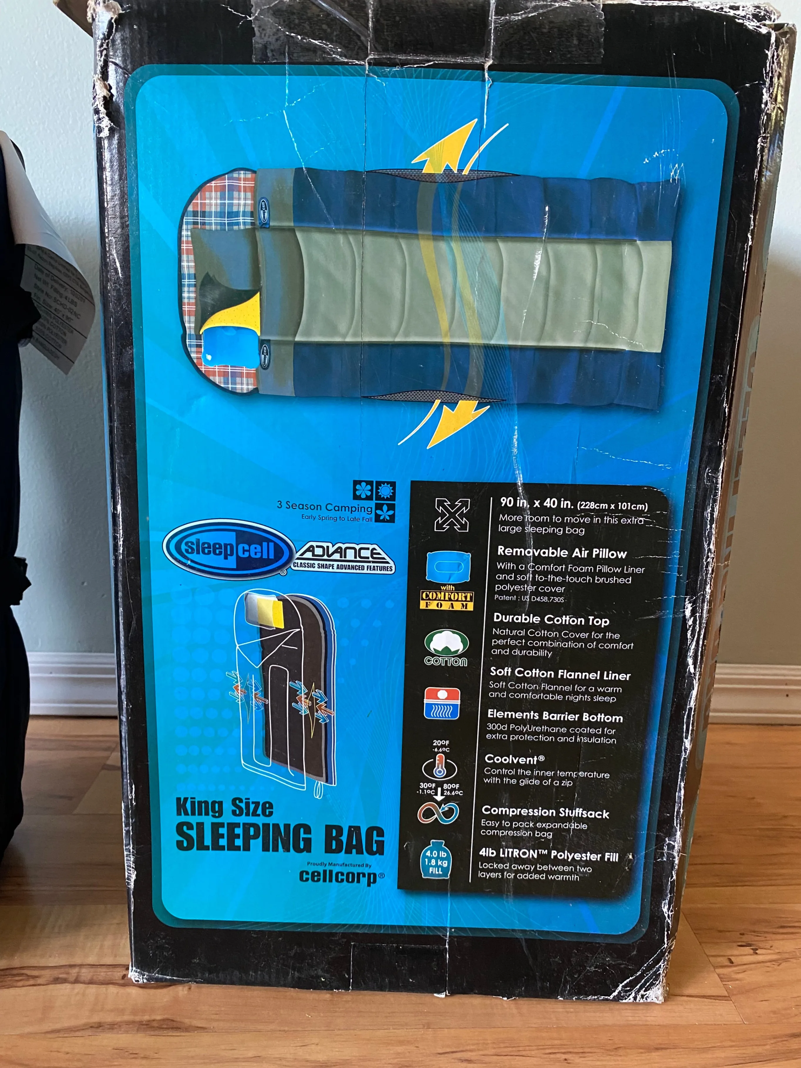 Sleeping Bag - Sleepercell King Size image indicator(3)