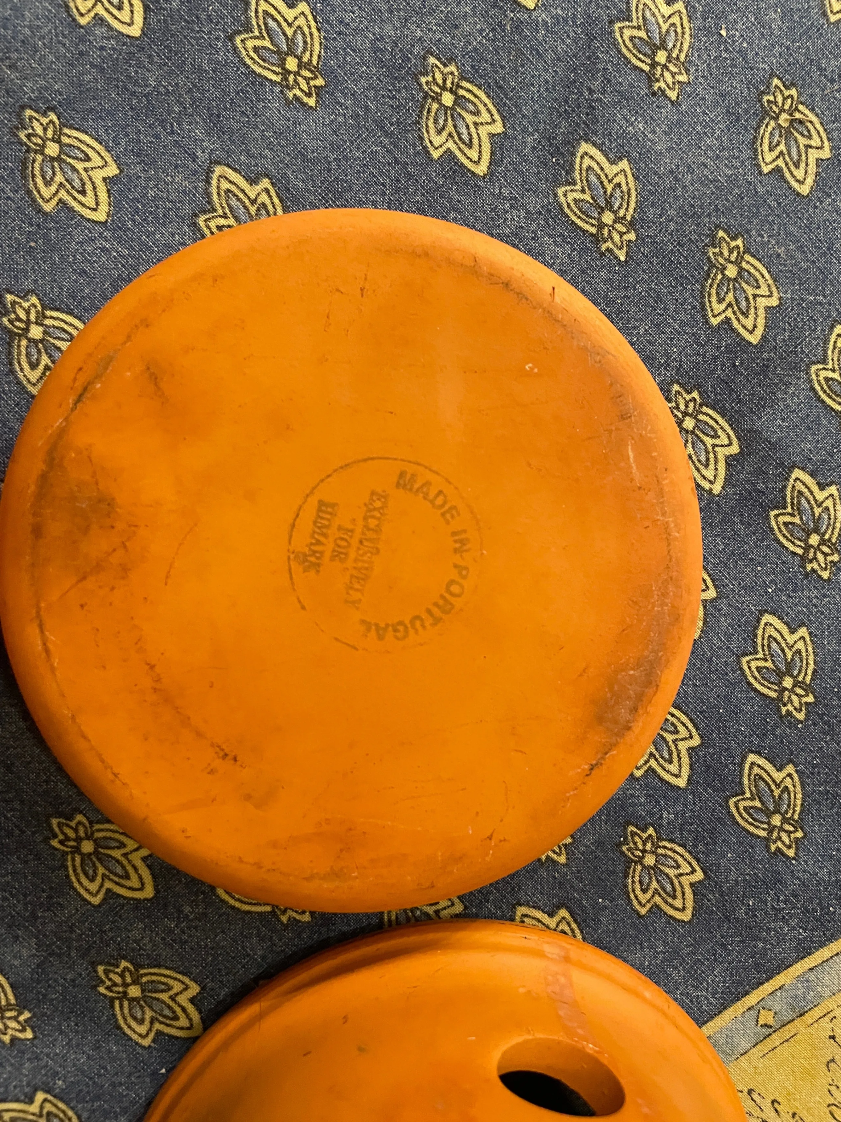 Vintage Himark terra cotta garlic keeper and baker set 🥕 image indicator(6)