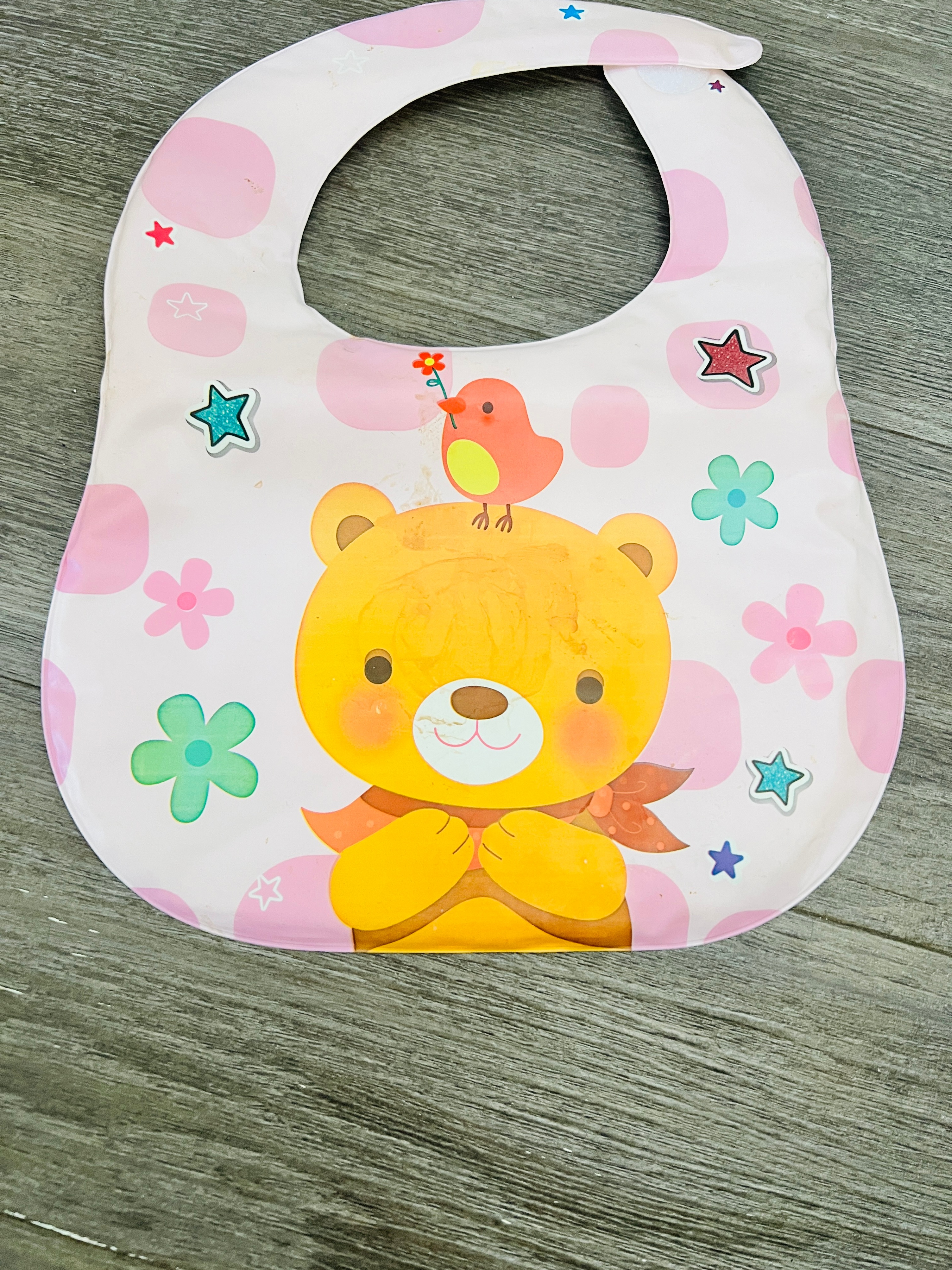 2 premium quality waterproof plastic bib