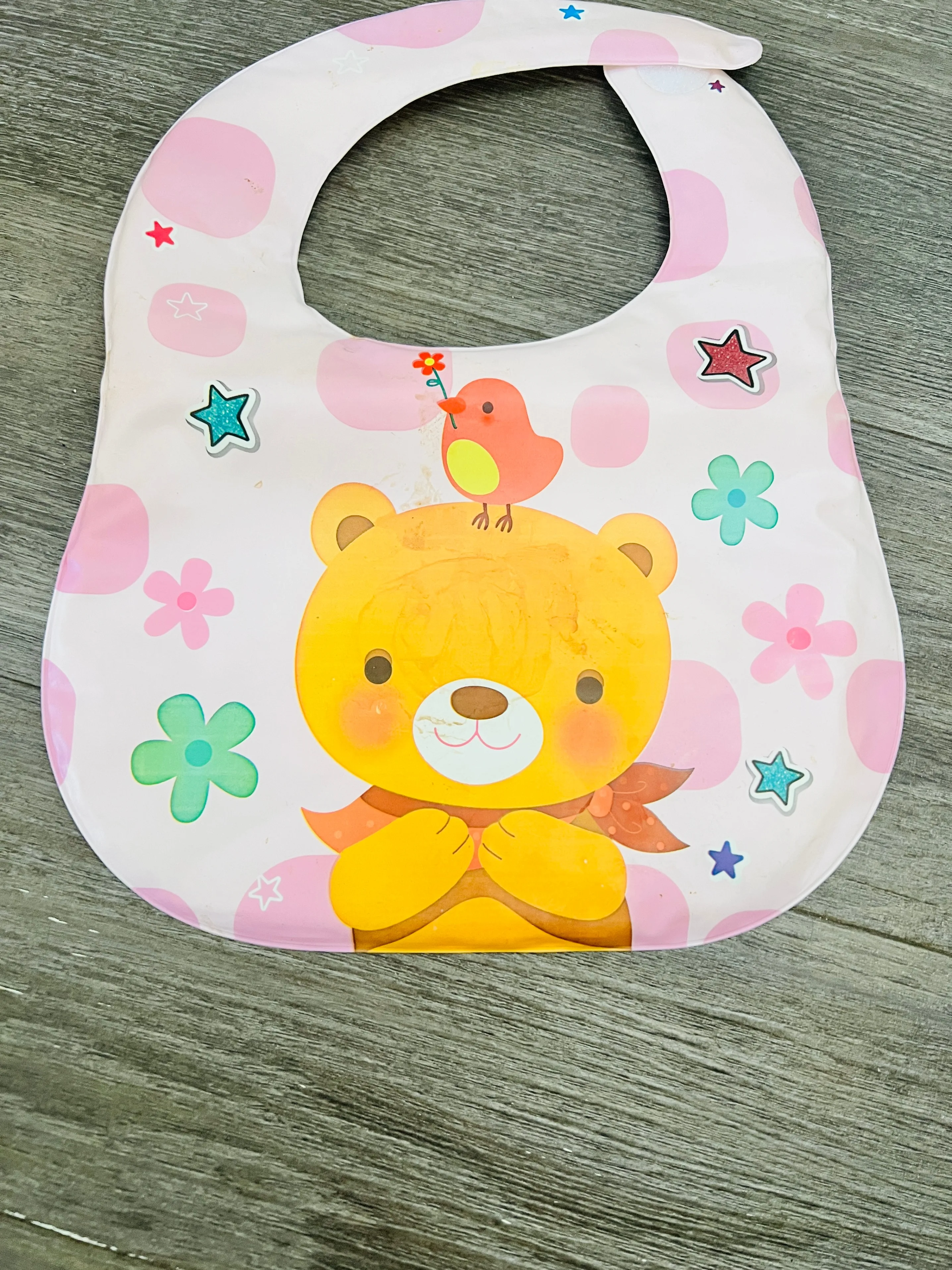 2 premium quality waterproof plastic bib