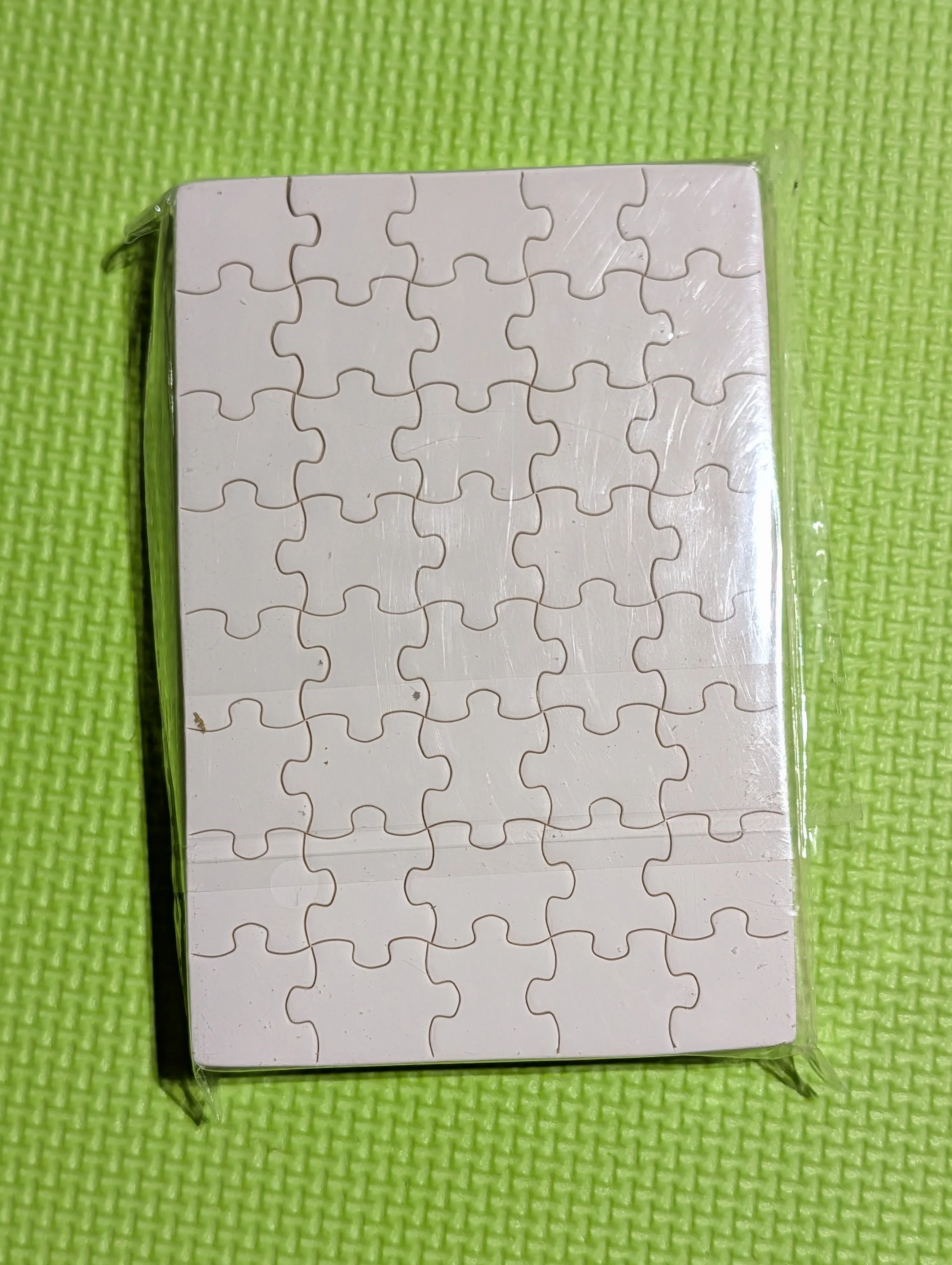 12 Sets Blank White Jigsaw Puzzles image indicator(2)