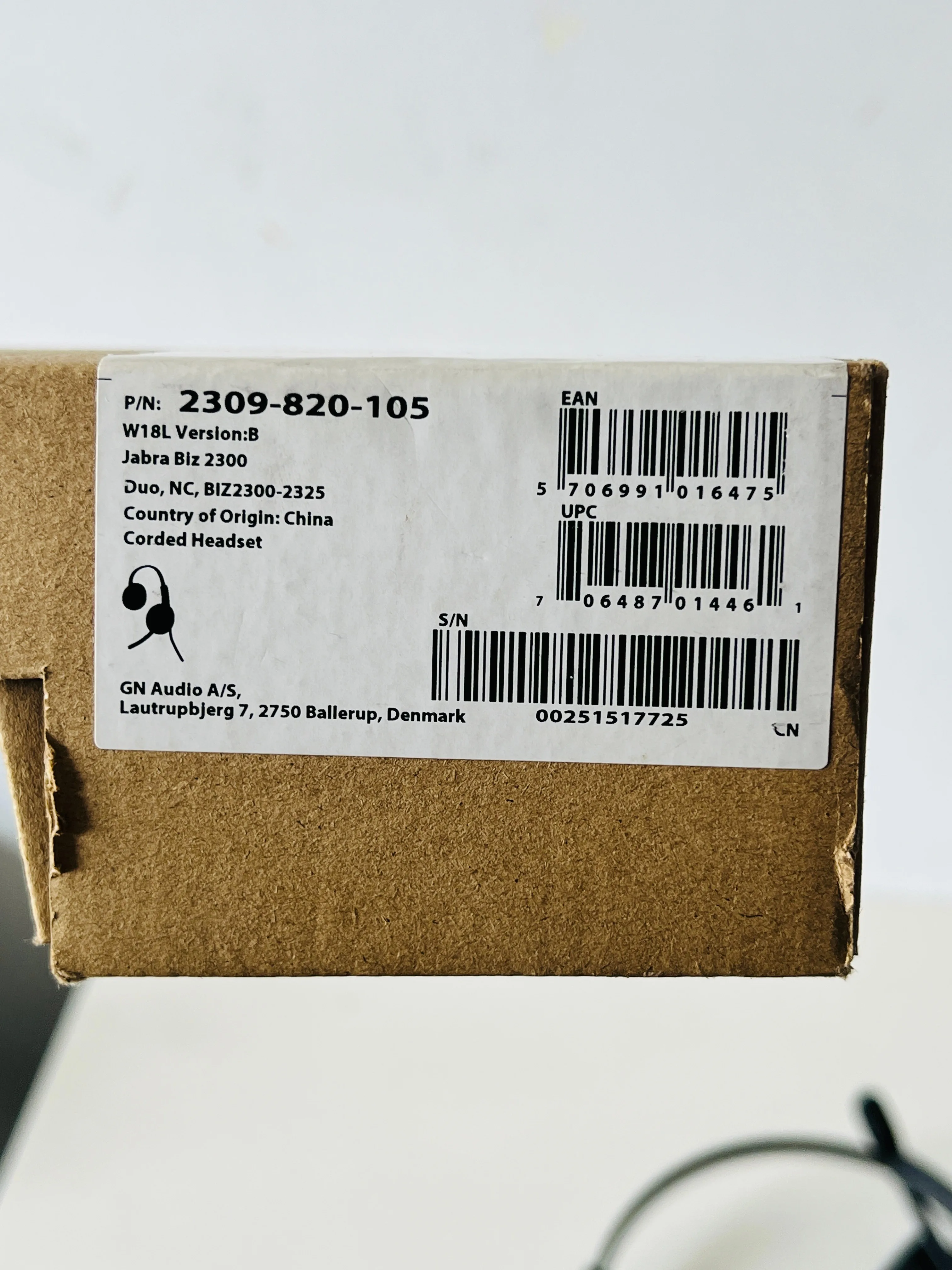 Jabra biz 2300 duo professional headset (new) image indicator(7)