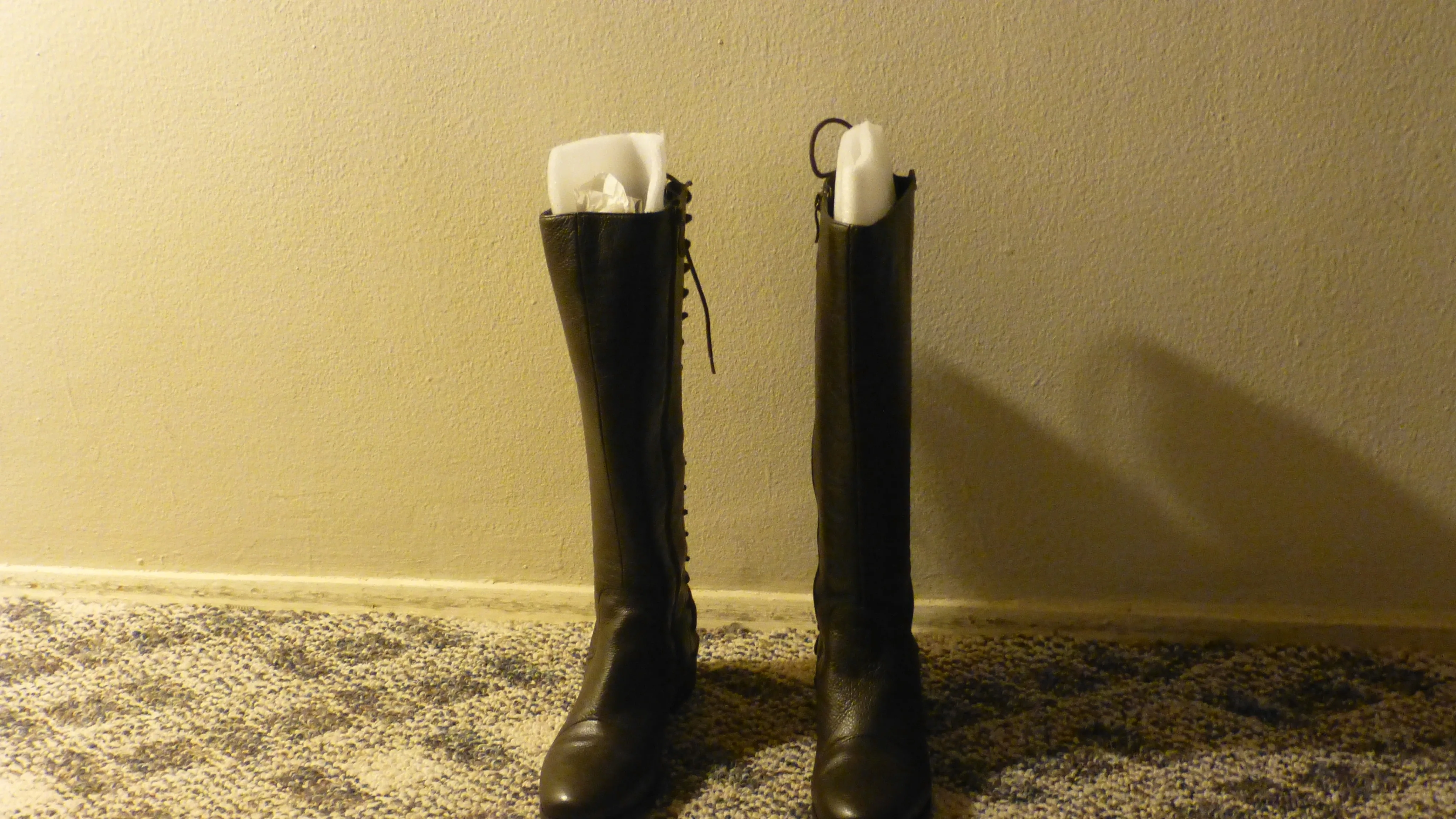 Two Lips Lock Down Riding Boots