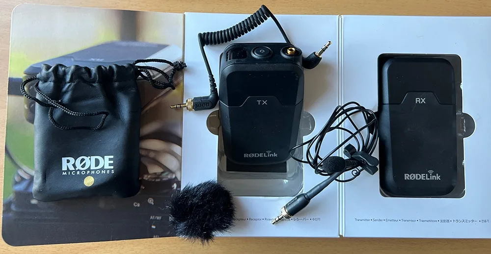 RodeLink Wireless Audio Sytem - Filmmaker for DLSR Camera image indicator(2)