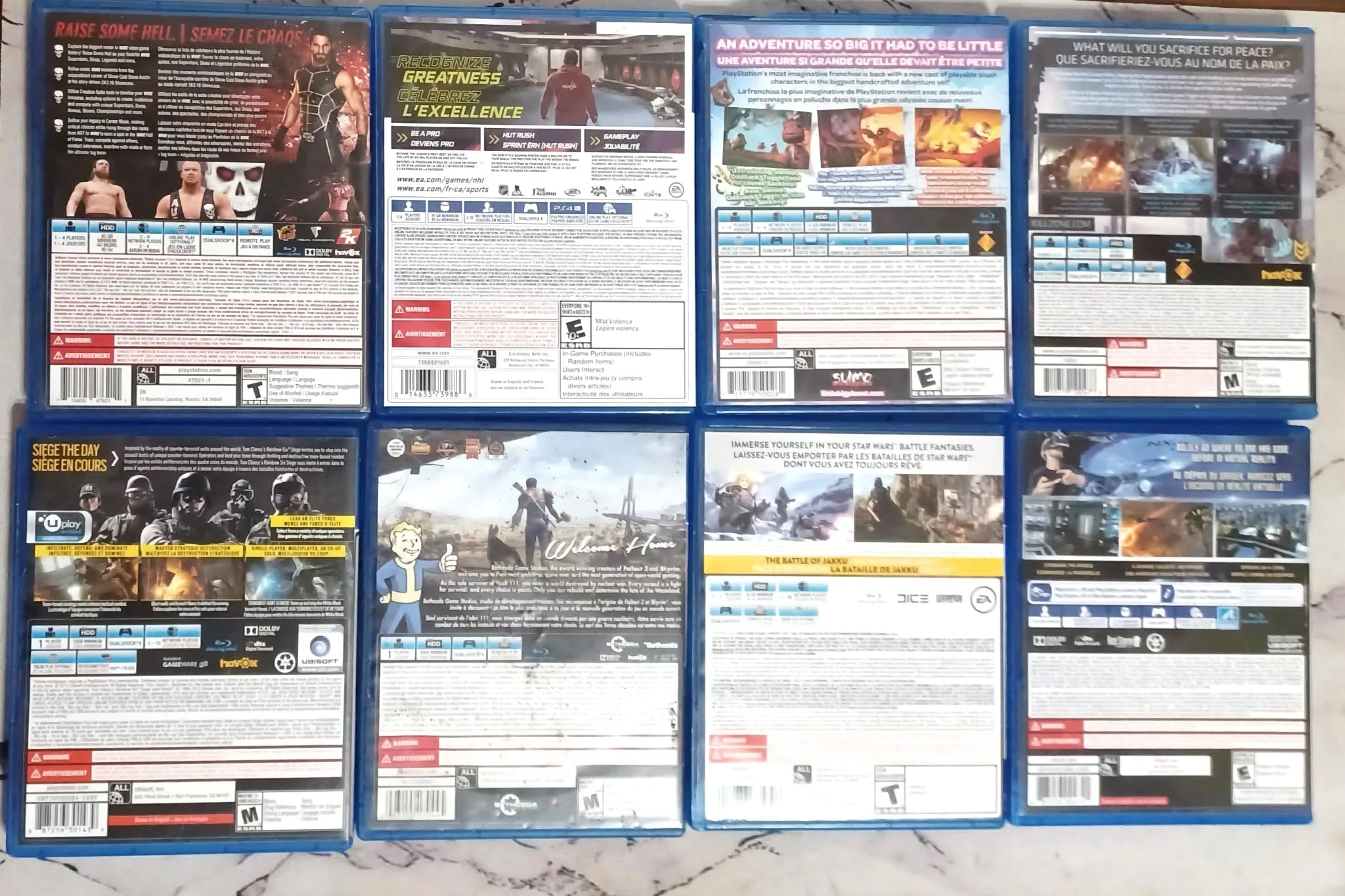 Popular PS4 Games Lots! With Clean Cases and Tested Discs image indicator(2)