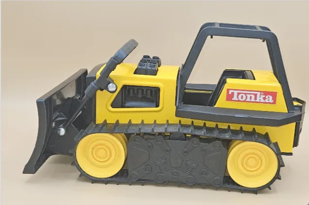 Tonka Steel Classics Bulldozer -Made with Steel & Sturdy Plastic image indicator(5)
