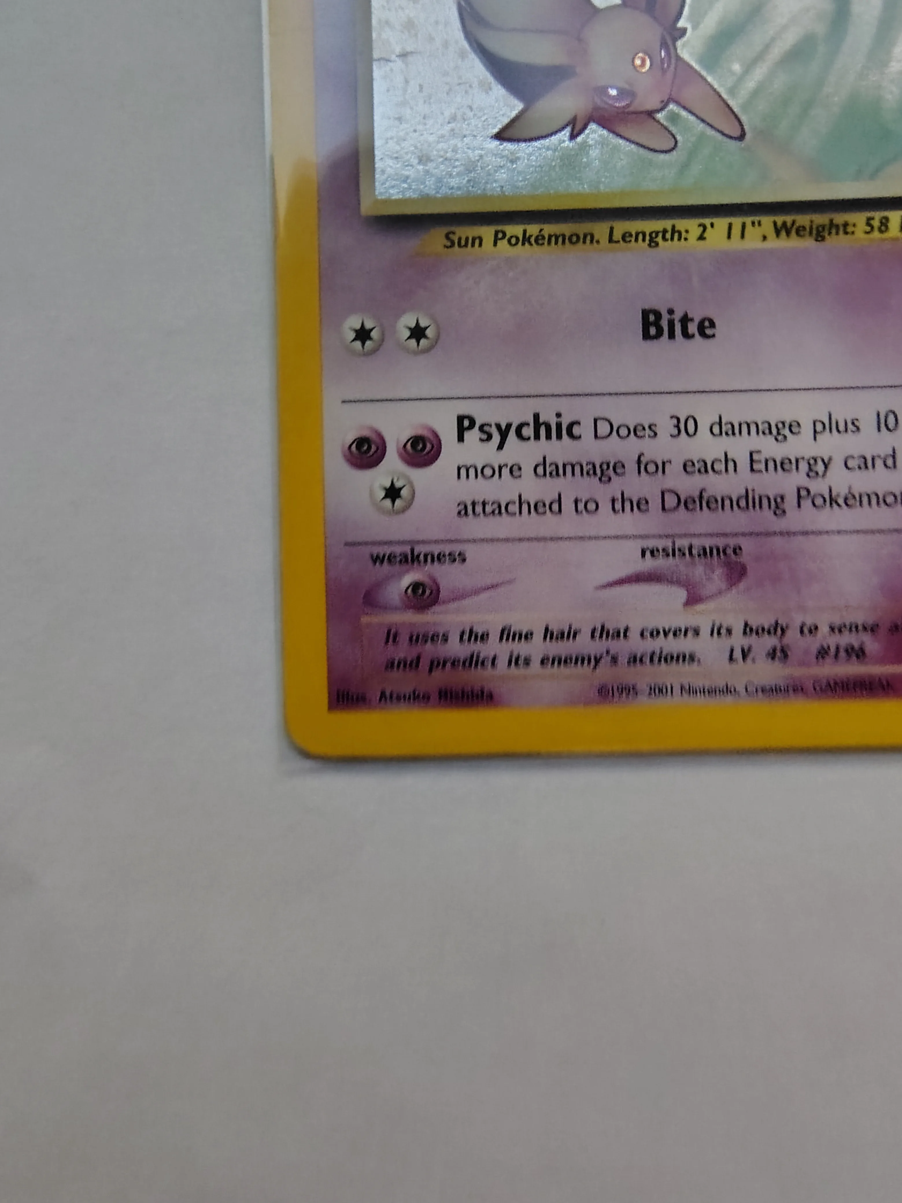 Espeon - Pokemon Card Holo - Neo Discovery image indicator(2)