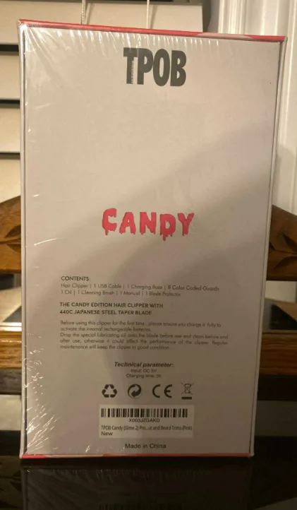 TPOB Candy Professional Digital Brushless Hair Clippers image indicator(2)