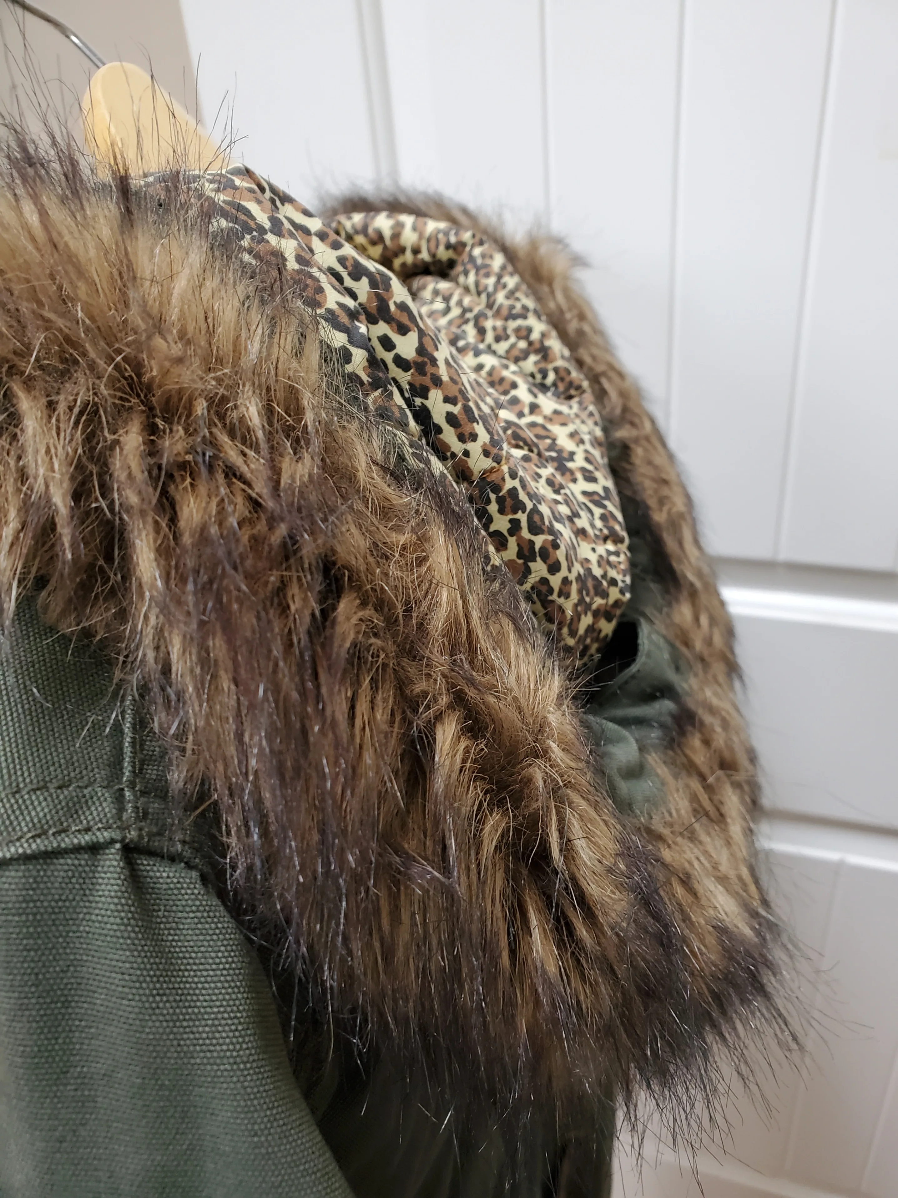 TALULUA - Faux fur trim jacket image indicator(3)