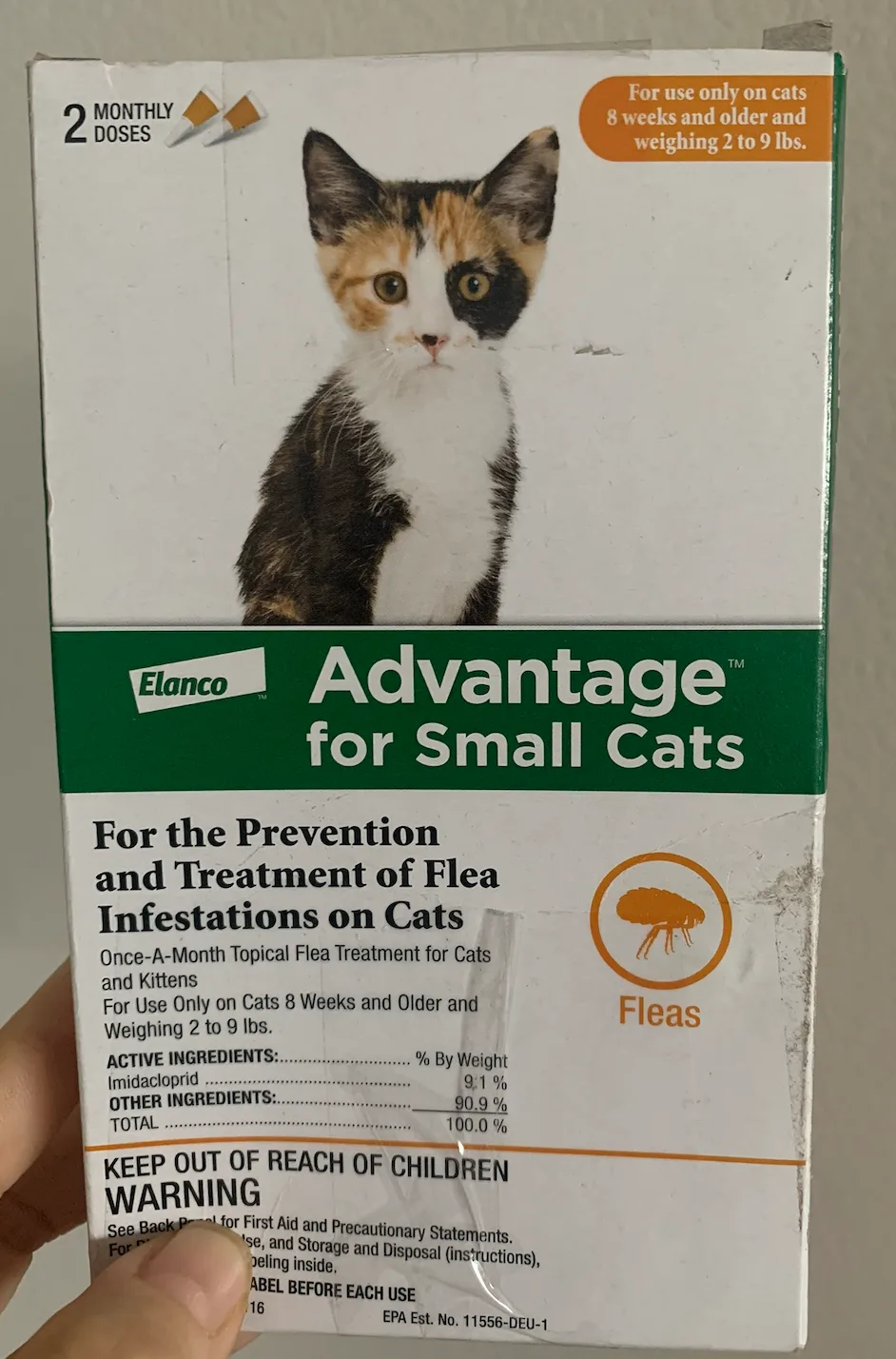 Advantage Flea Treatment (Small Cats)