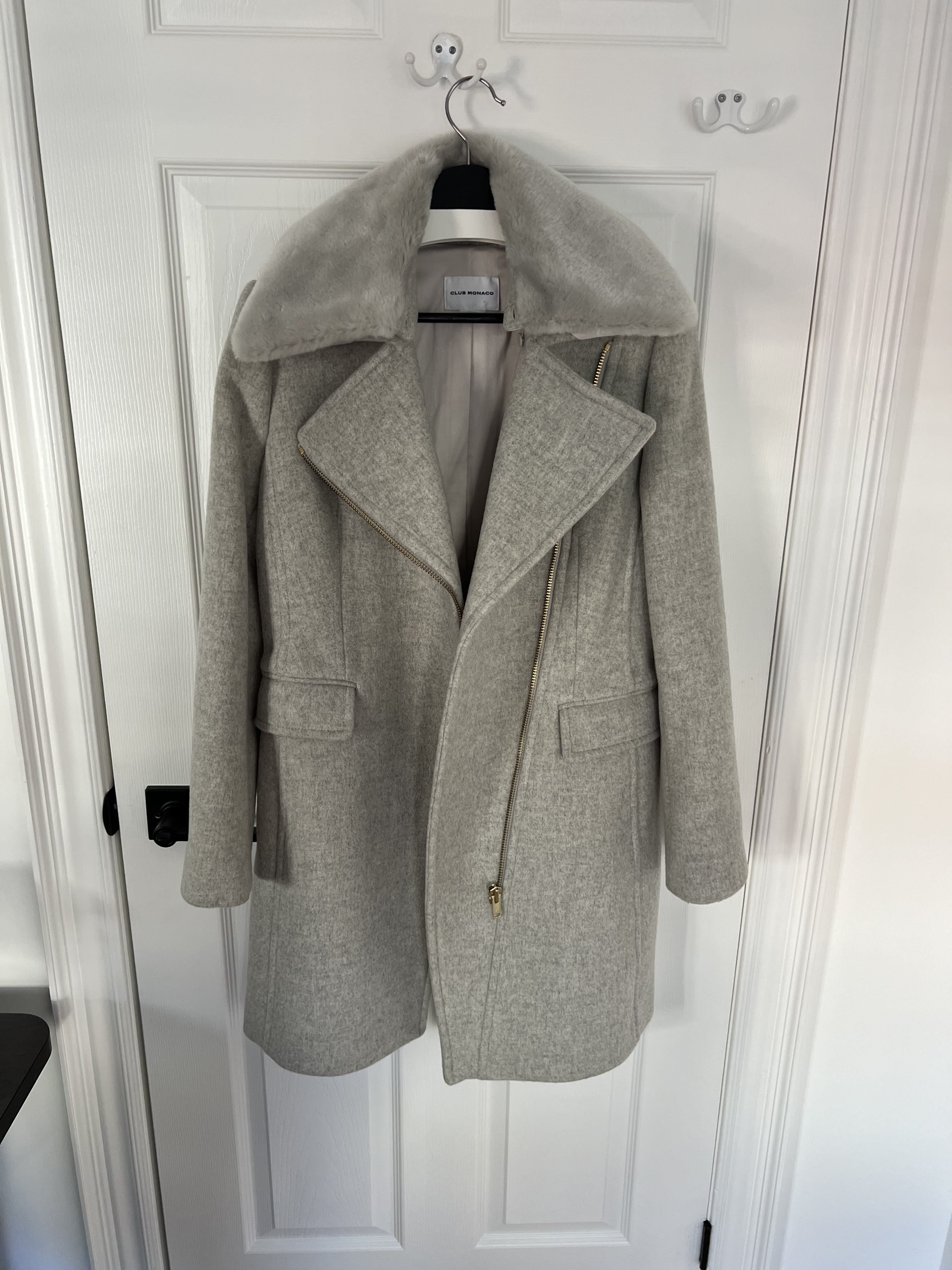 CLUB MONACO Wool Coat - size Large - photo 2