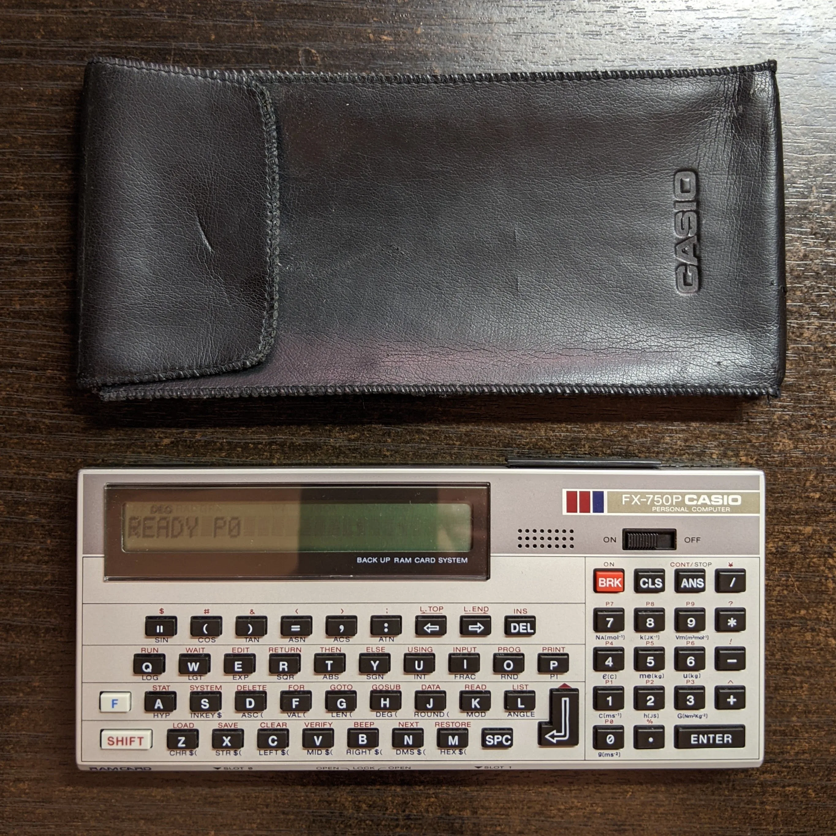 Vintage Casio FX-750P Personal Computer Calculator (1985) image indicator(2)