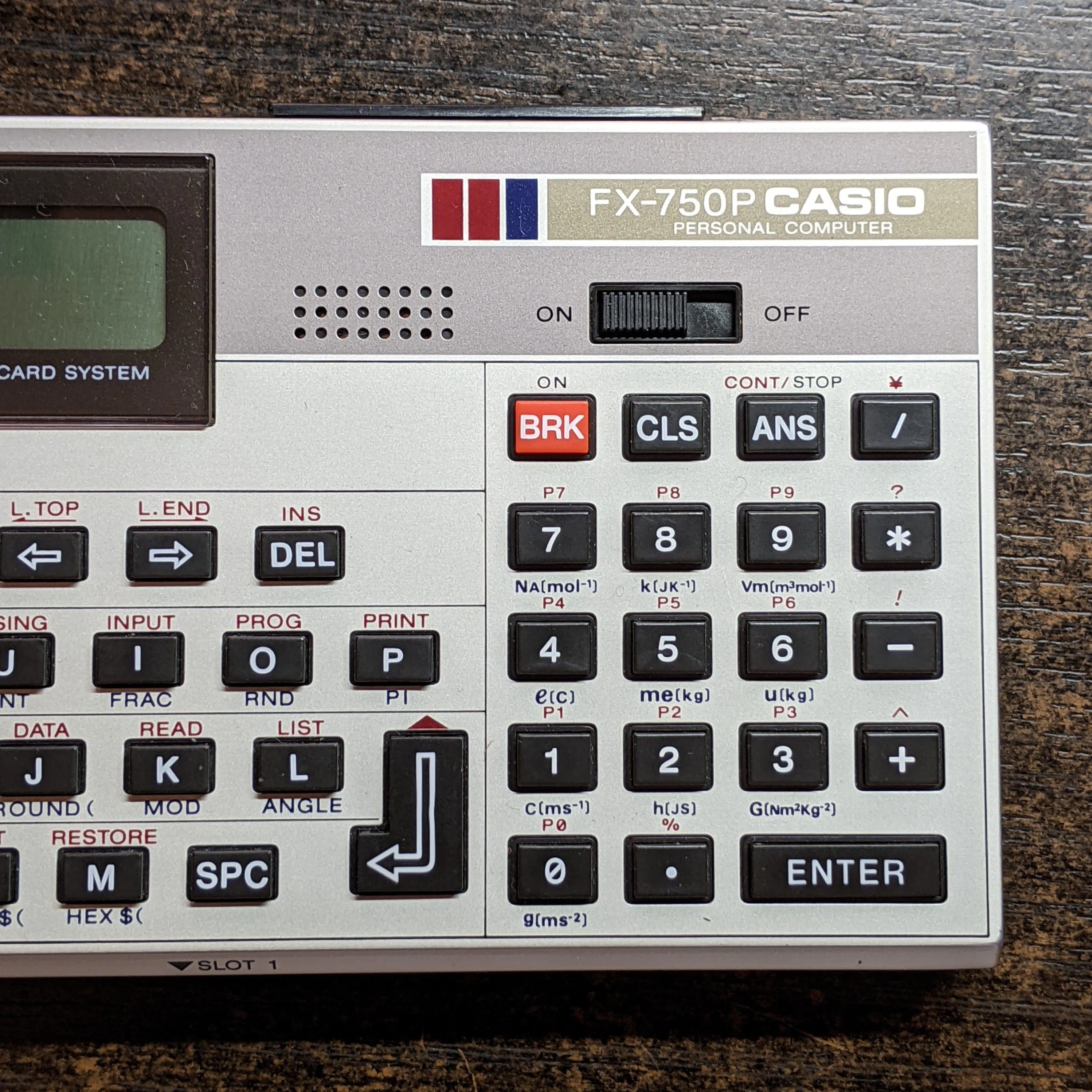 Vintage Casio FX-750P Personal Computer Calculator (1985) image indicator(4)