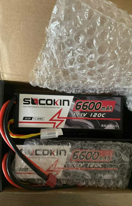 Socokin High Perfomance Lithium Polymer Battery Pack 6600mAh image indicator(2)