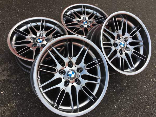 Set of ULTRA RARE Genuine OEM 18" BMW E39 M5 Style 65 rims