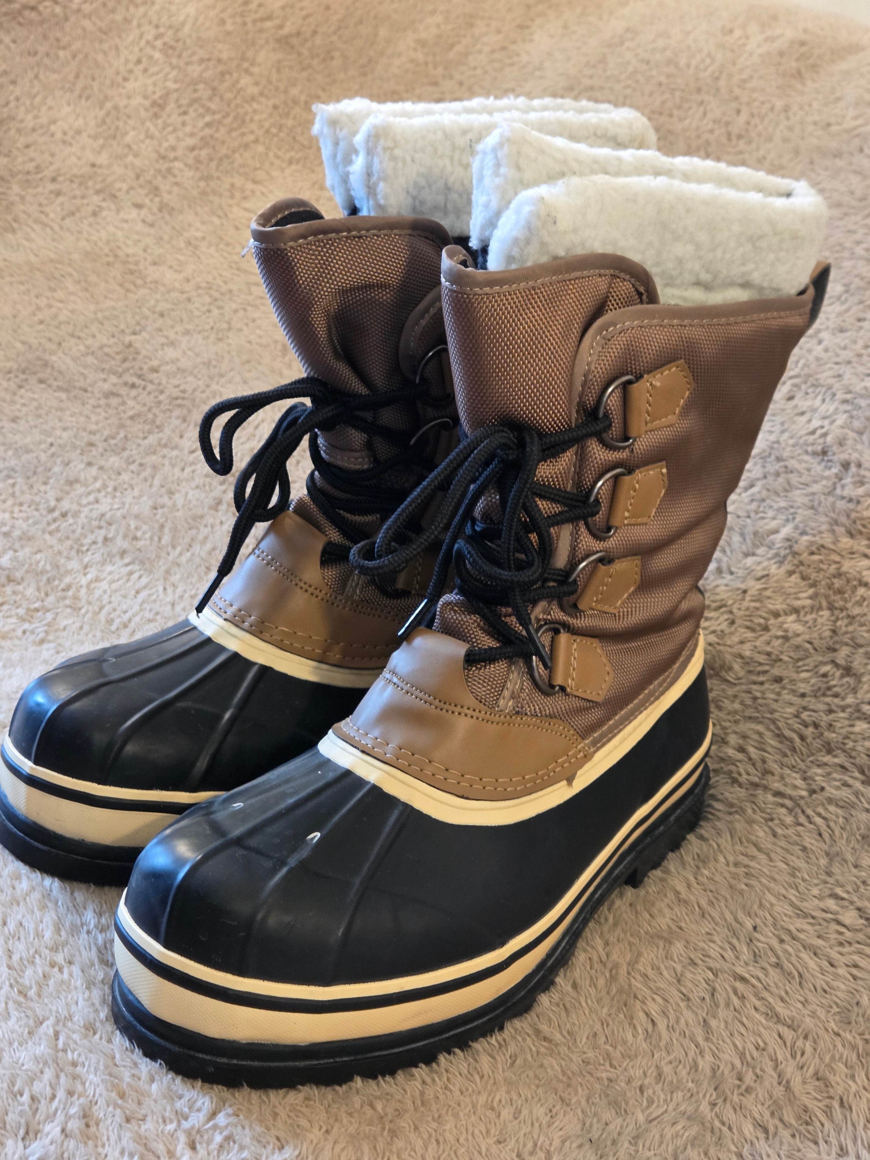 Men’s Winter Snow Boots, Removable Liner, US 9 - photo 3