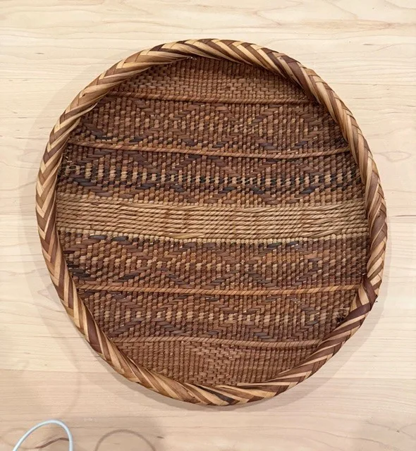 Lot of 7 Tonga Binga Gokwe Baskets Zimbabwe 9”- 10” image indicator(8)