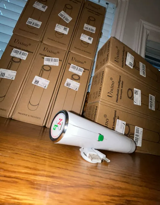 Vixino Handheld Intelligent Vacuum Sealers image indicator(2)