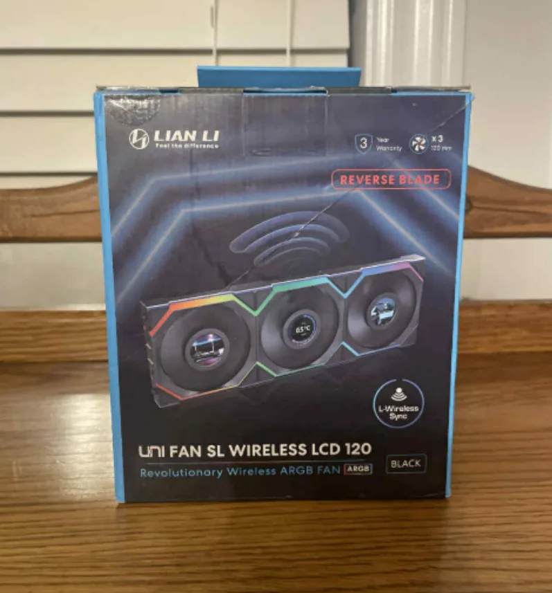 Lian Li UNI FAN SL Wireless LCD 120 ARGB Fan thumbnail