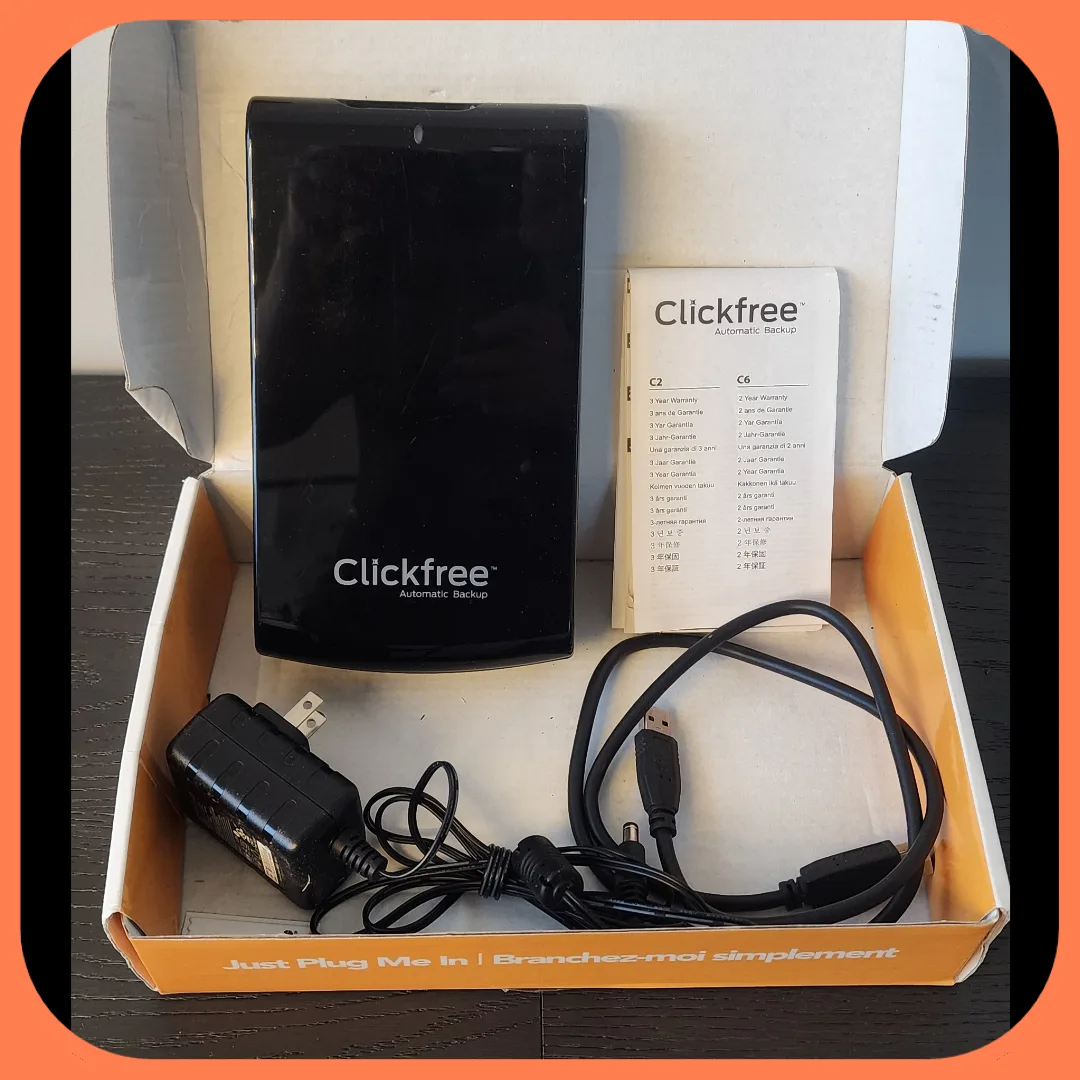 Clickfree C6 External Hard Drive 2TB image indicator(2)