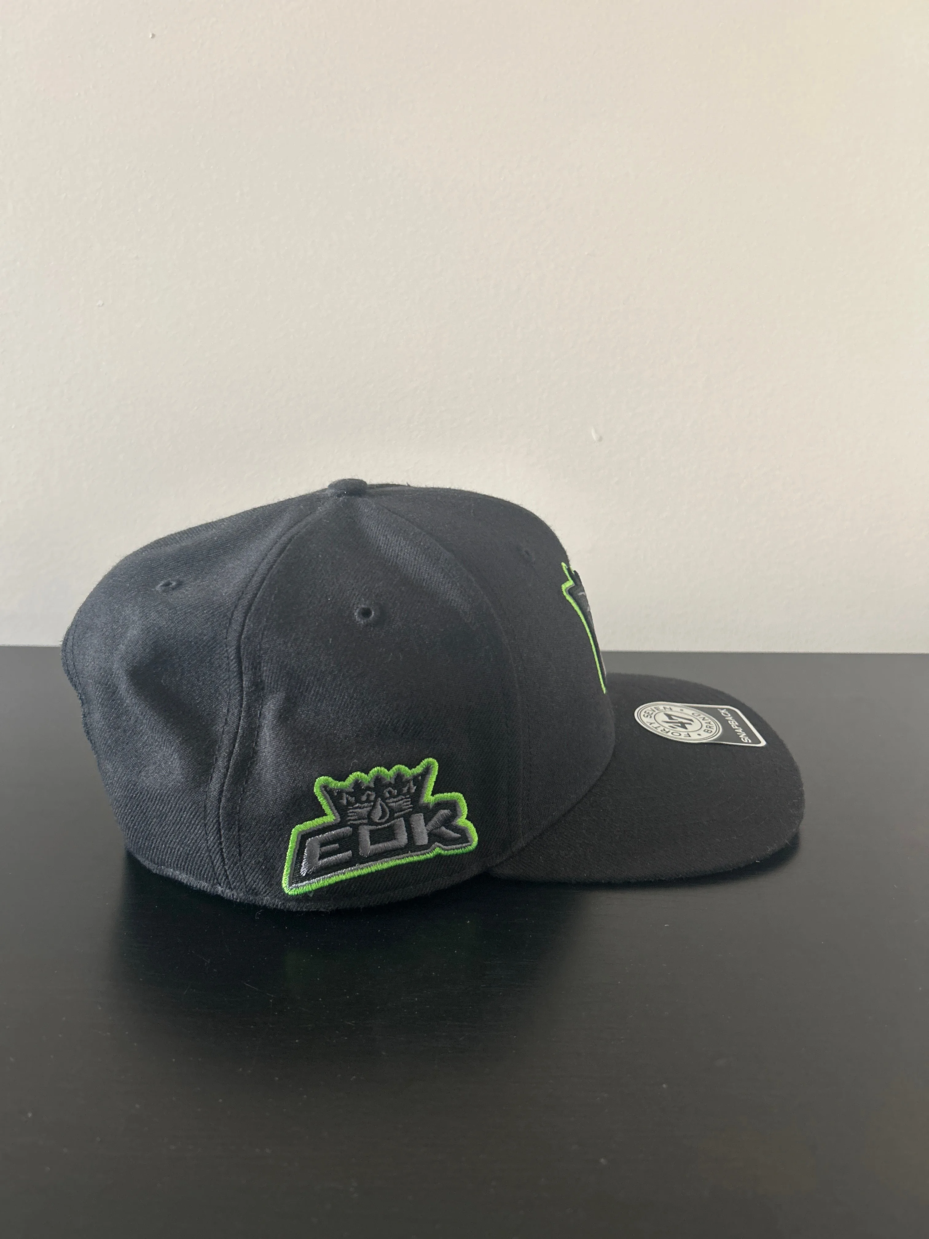 Edmonton Oil Kings '47 Alternate Logo Captain Snapback Hat (NEW) image indicator(2)