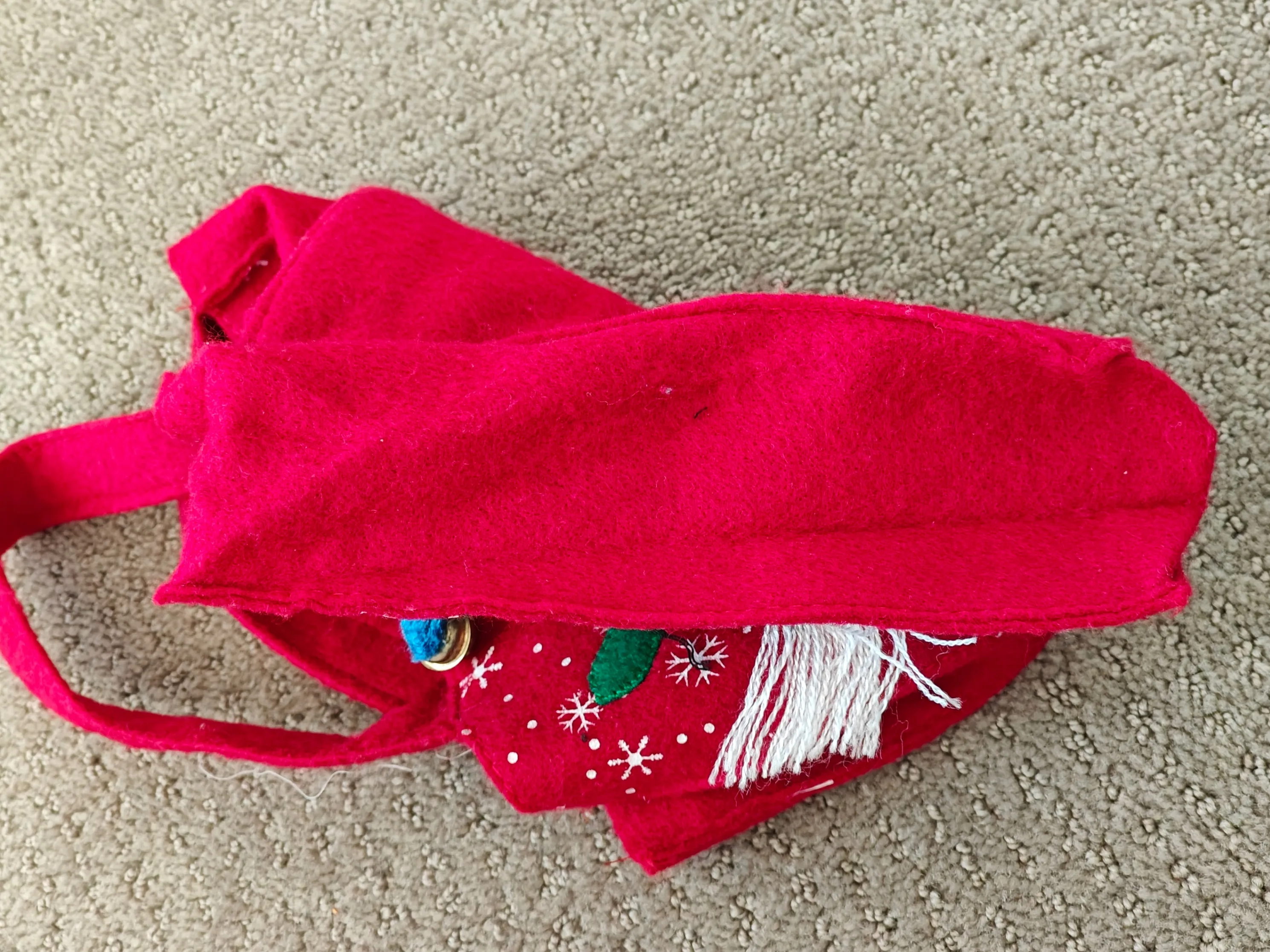 Christmas Fabric Gift Bag - Stocking Stuffer Decoration image indicator(7)