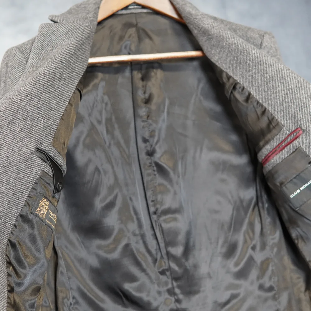 Club Monaco Top Twill Coat – Grey | Size 36 (Men’s Small) image indicator(9)