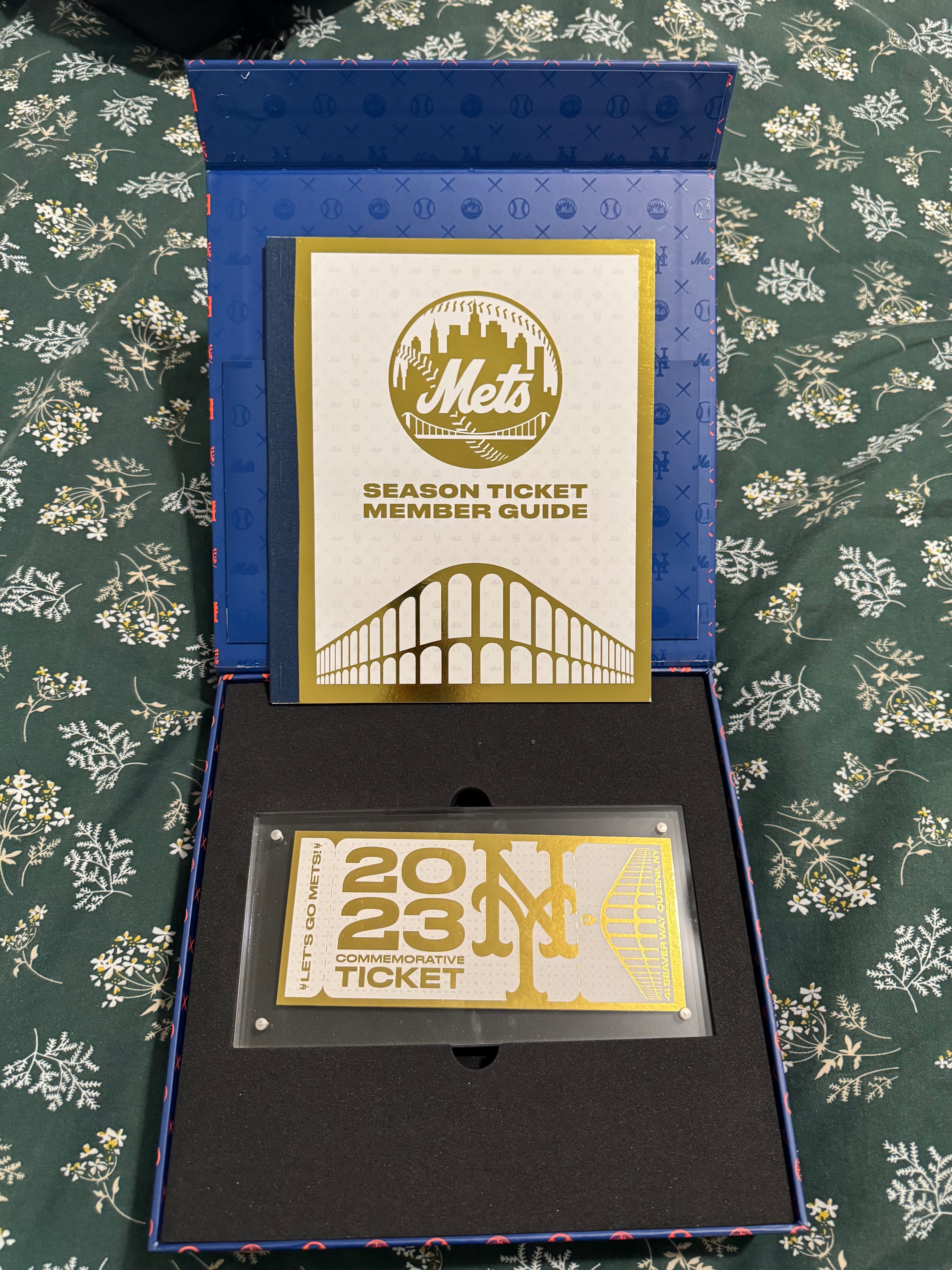 2023 Mets Season Ticket commemorative ticket