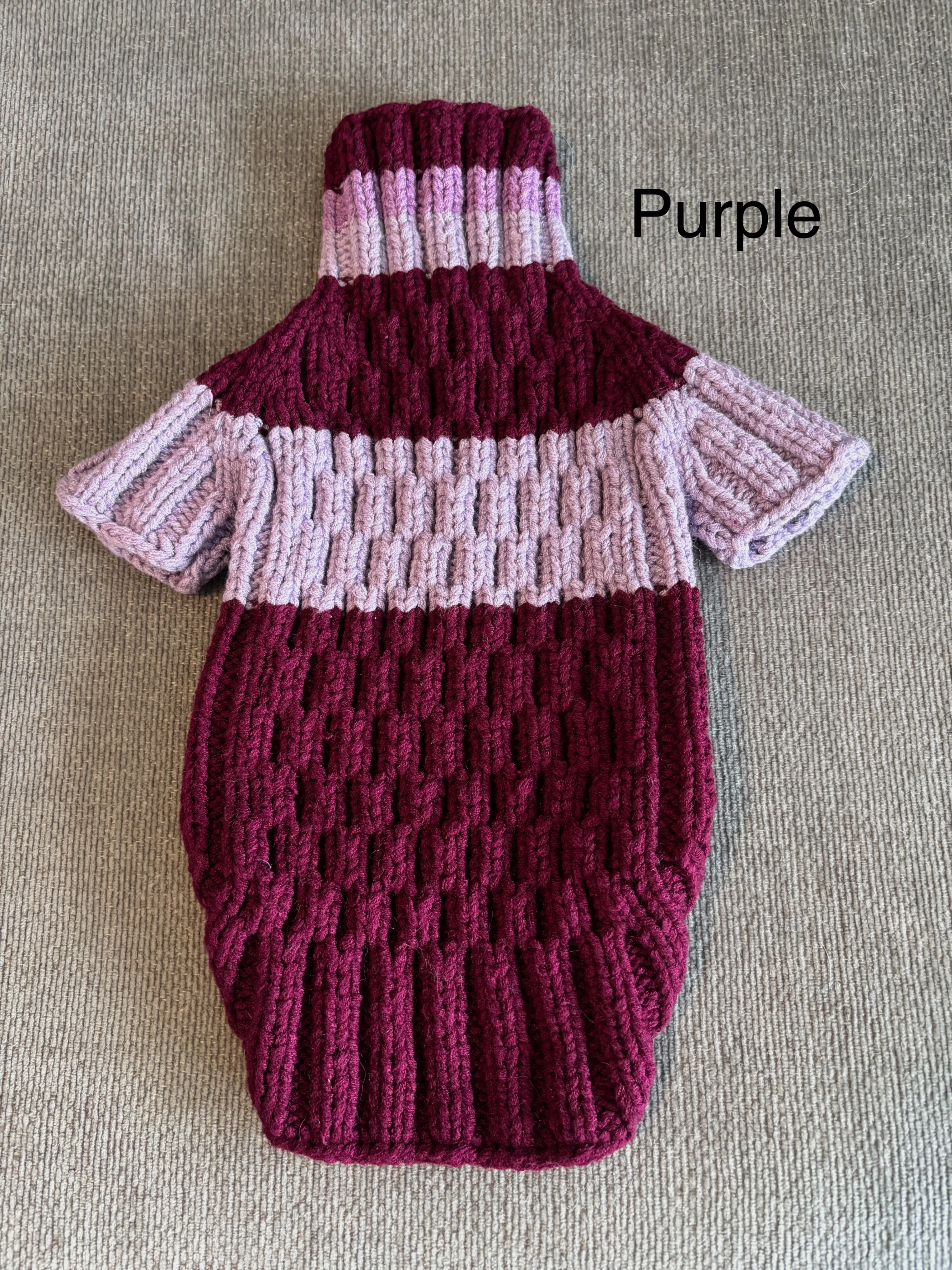 Handmade Dog Sweater – Size S image indicator(3)