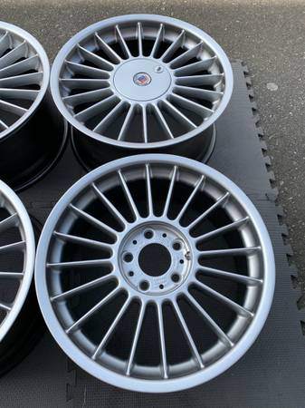 ULTRA RARE - STAGGERED 18X8/8.5" ALPINA Softline rims exc cond - photo 4