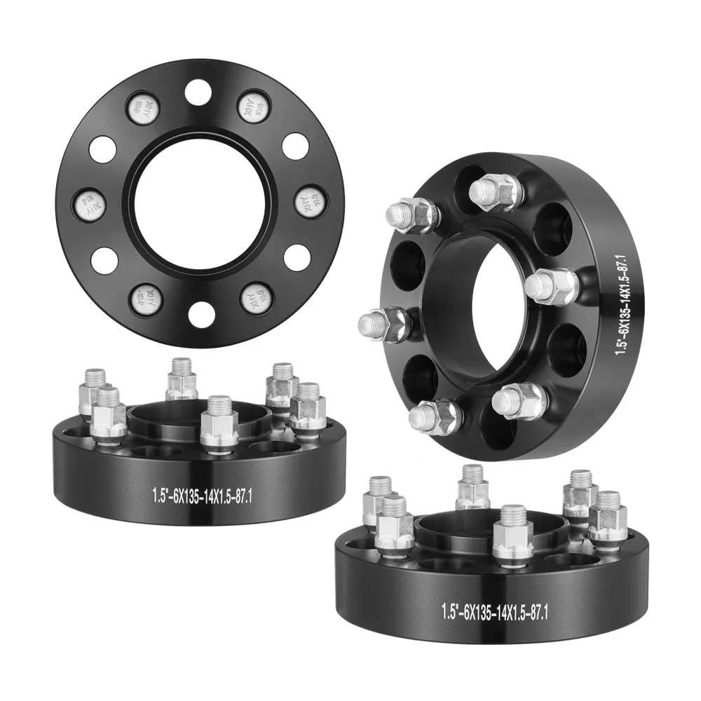 Ford, Lincoln - Wheel Spacers, 1.5" 6"x5.3"