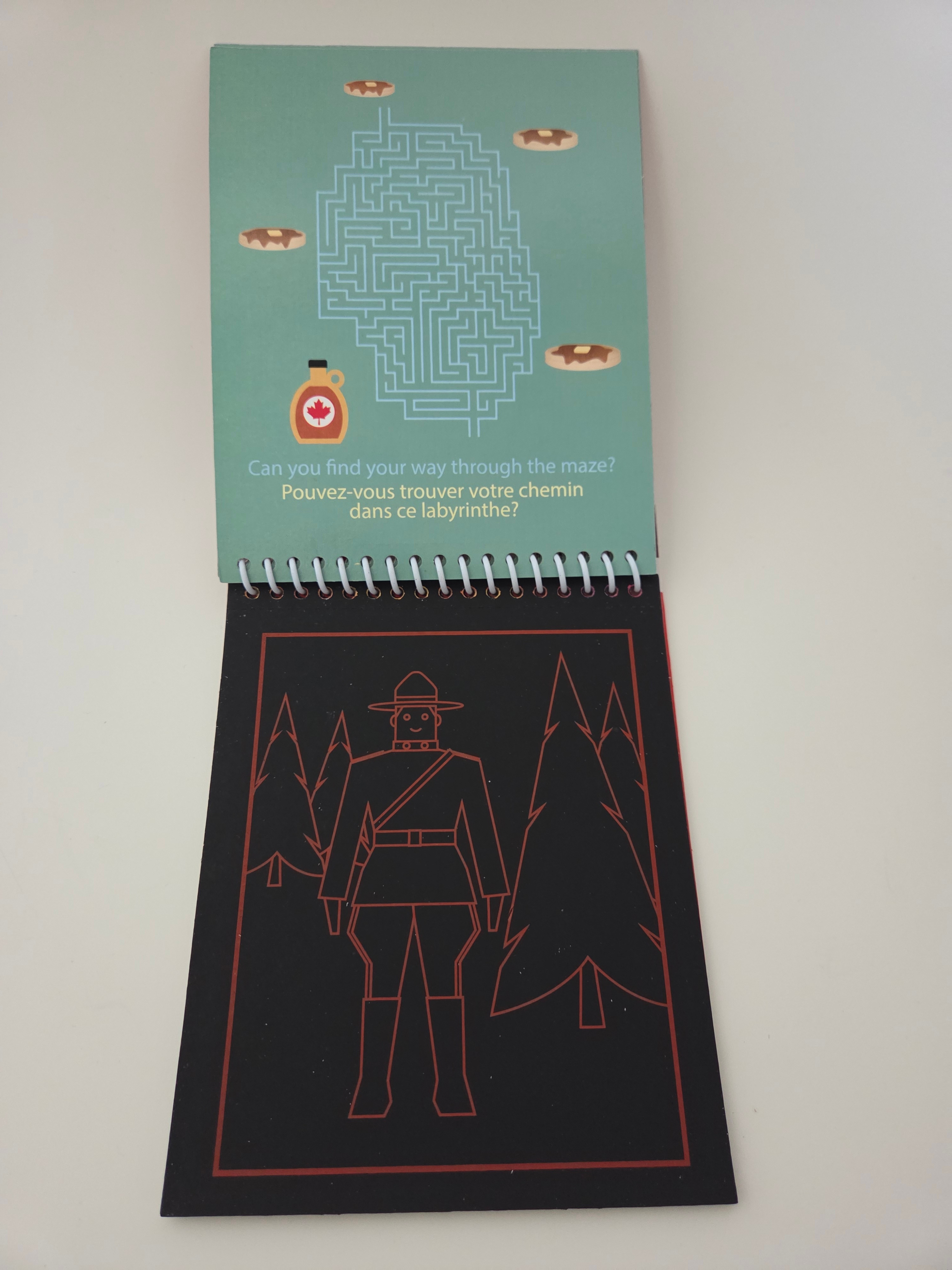 Canada Day Etch Art book – 6 pictures, 3+ - photo 4
