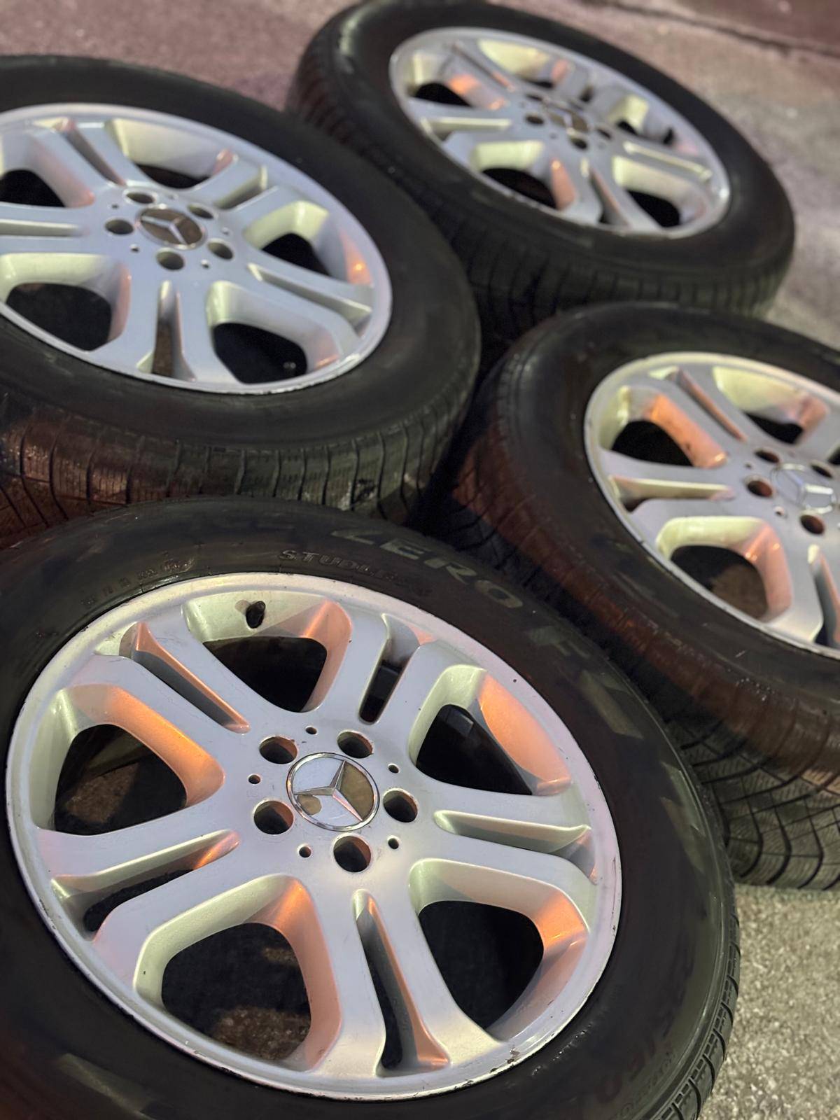 18"Mercedes rims(5x112)+Pirelli snows-Merc GLB/ML/ RL/ GLE/ GL - photo 5
