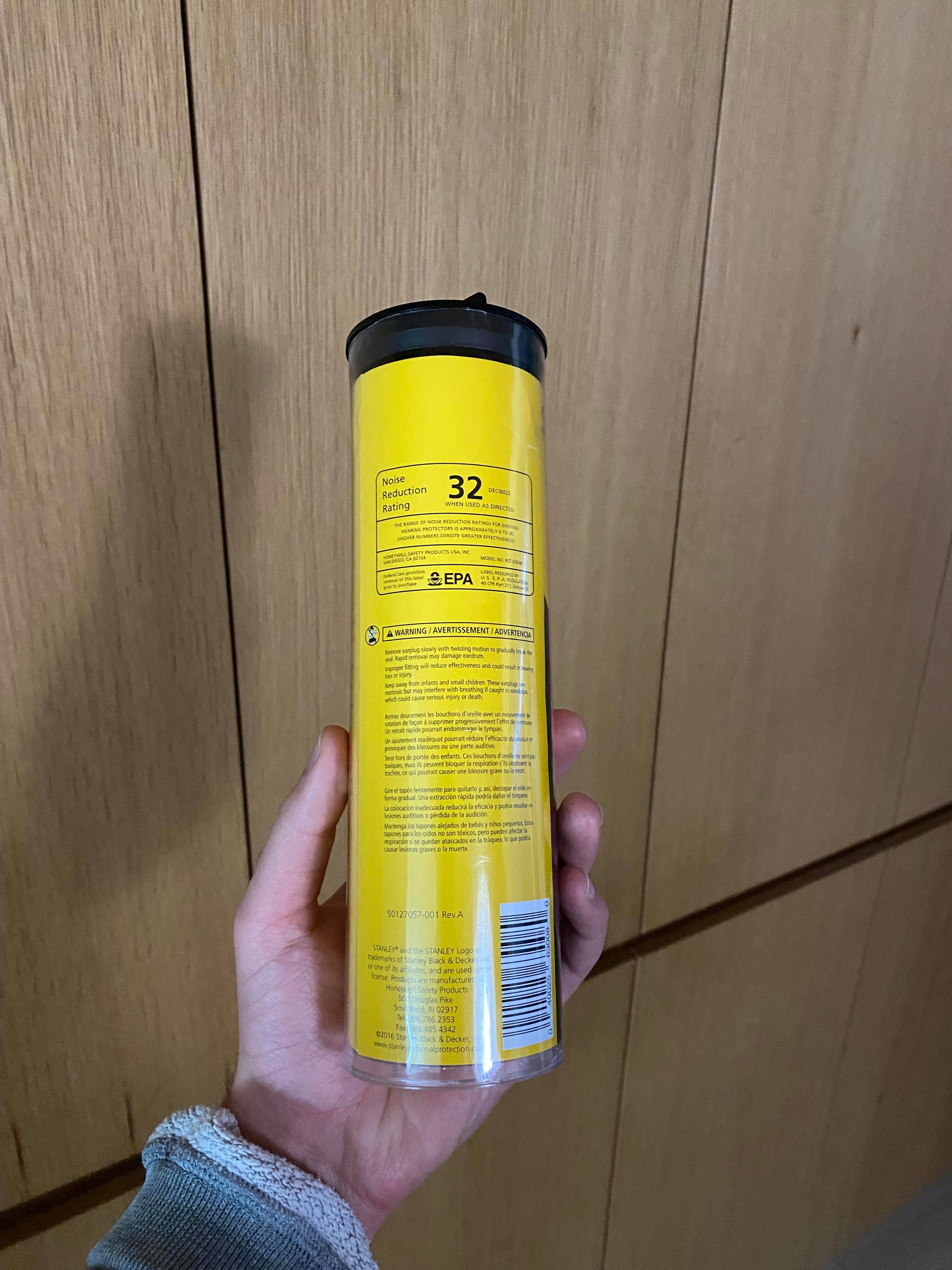 Stanley Low Pressure Foam Earplugs Roughly 75 Pairs Left - photo 2