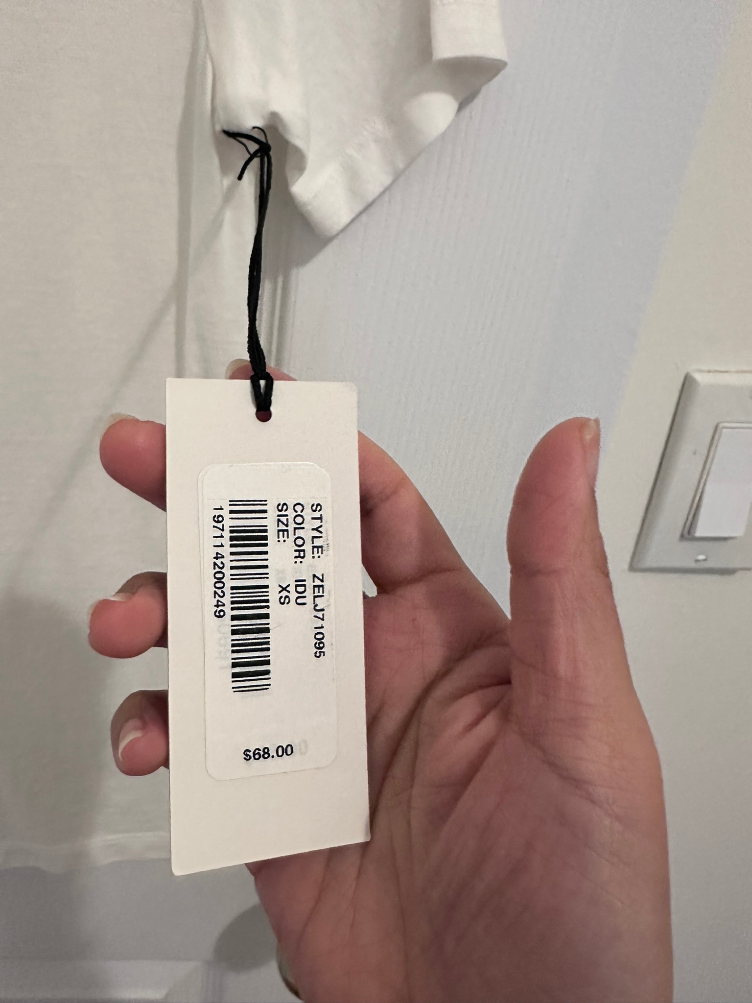 AG Adriano Goldschmied White Tee - New with Tag - photo 5