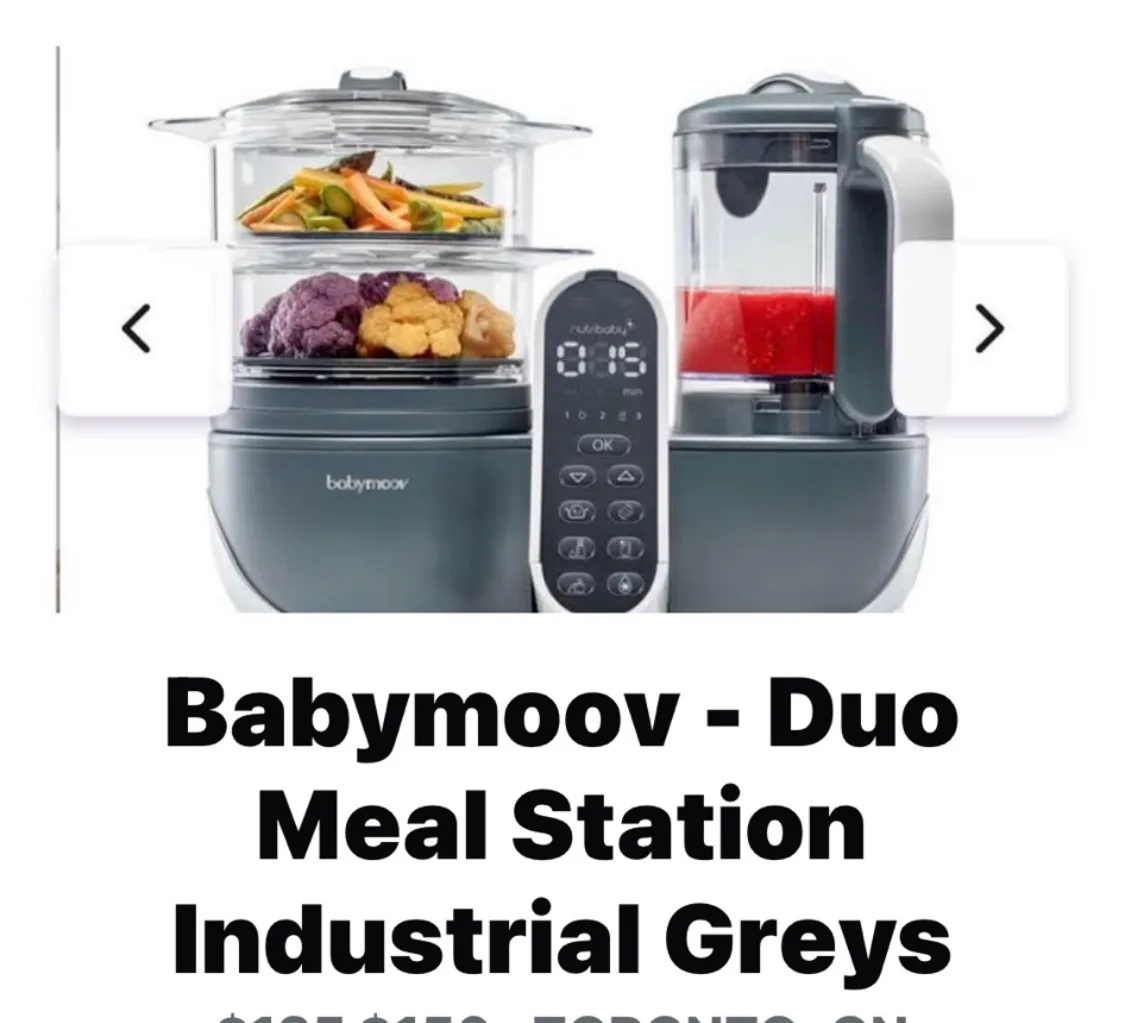 Babymoov Duo Meal Station Baby Food Maker image indicator(2)