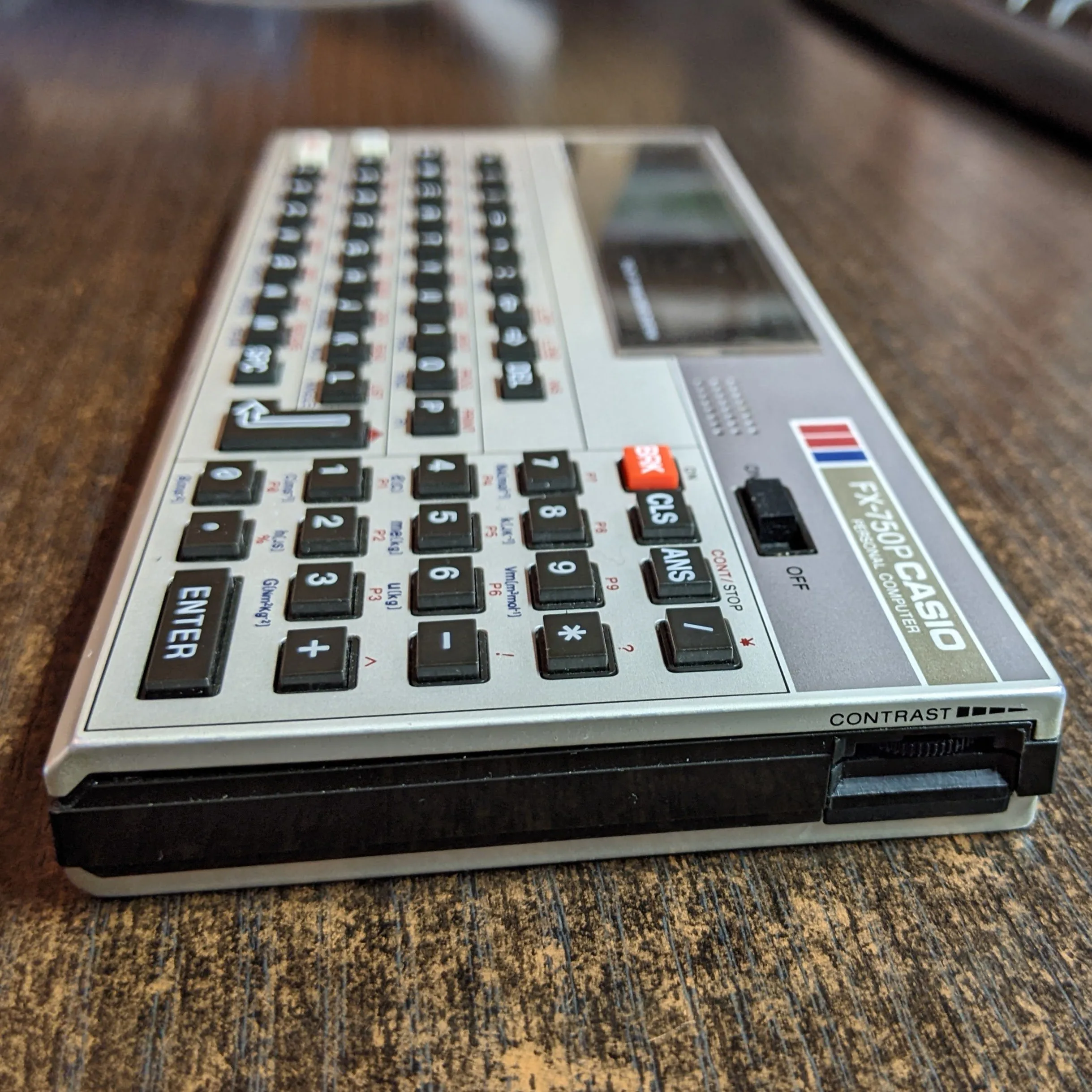 Vintage Casio FX-750P Personal Computer Calculator (1985) image indicator(5)