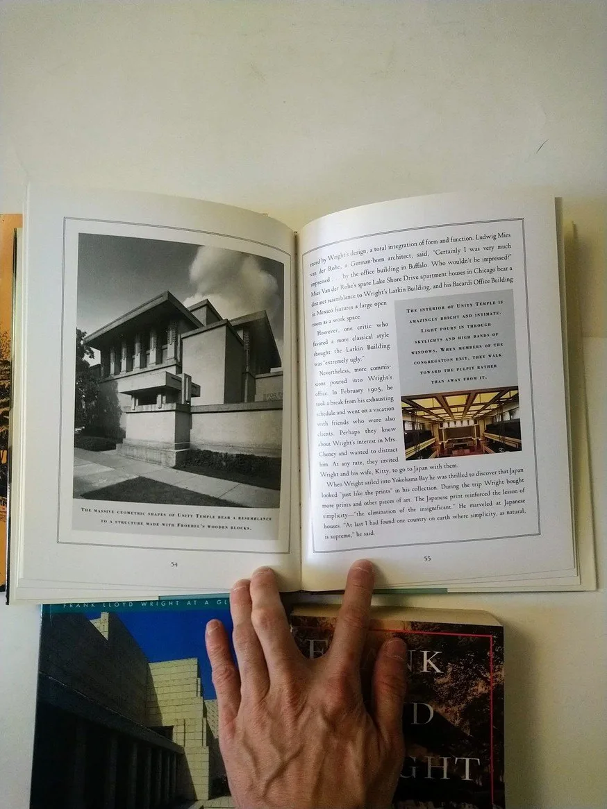 Frank Lloyd Wright books! image indicator(5)