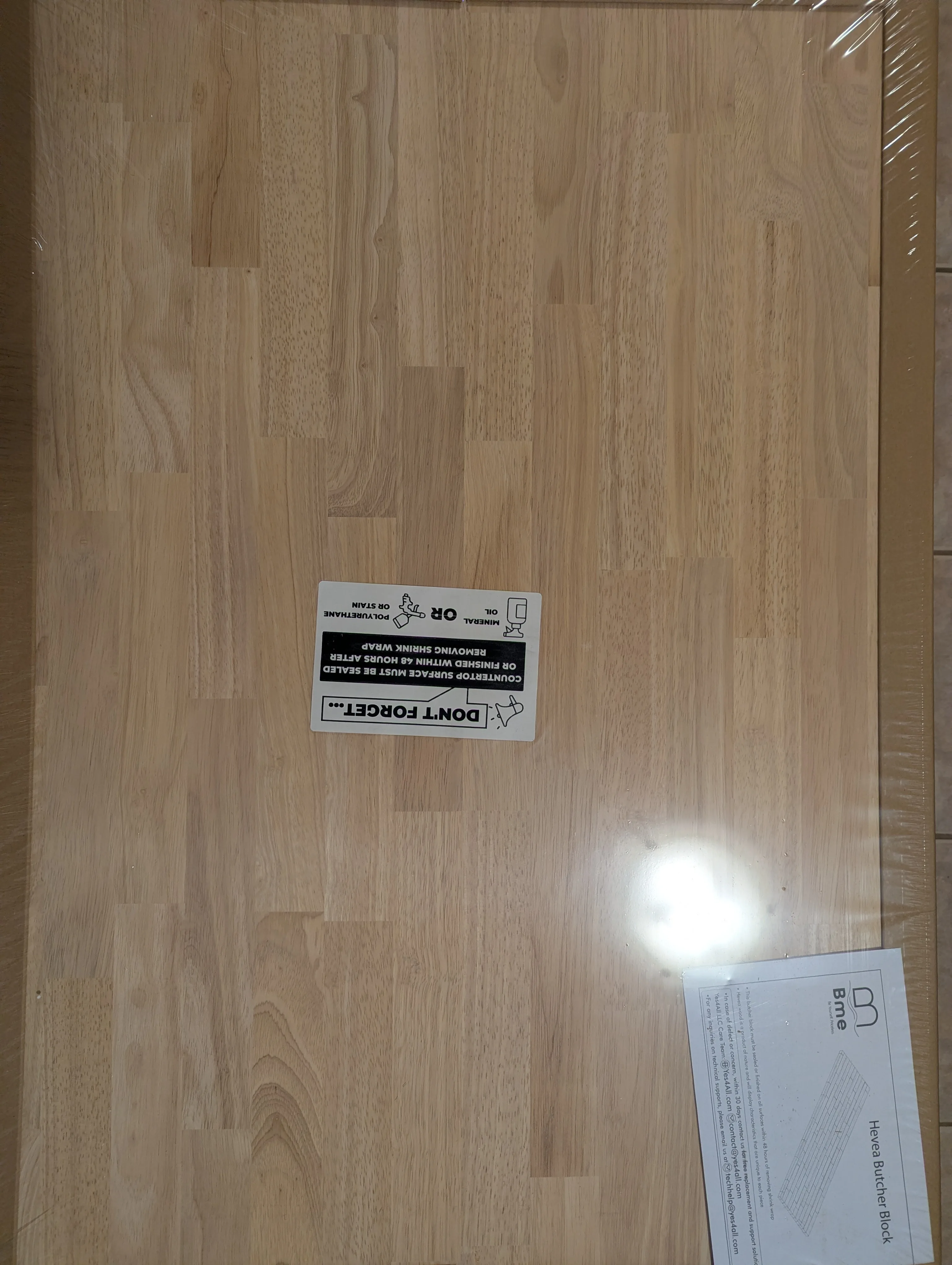 Solid Hevea Wood Block Countertop image indicator(7)